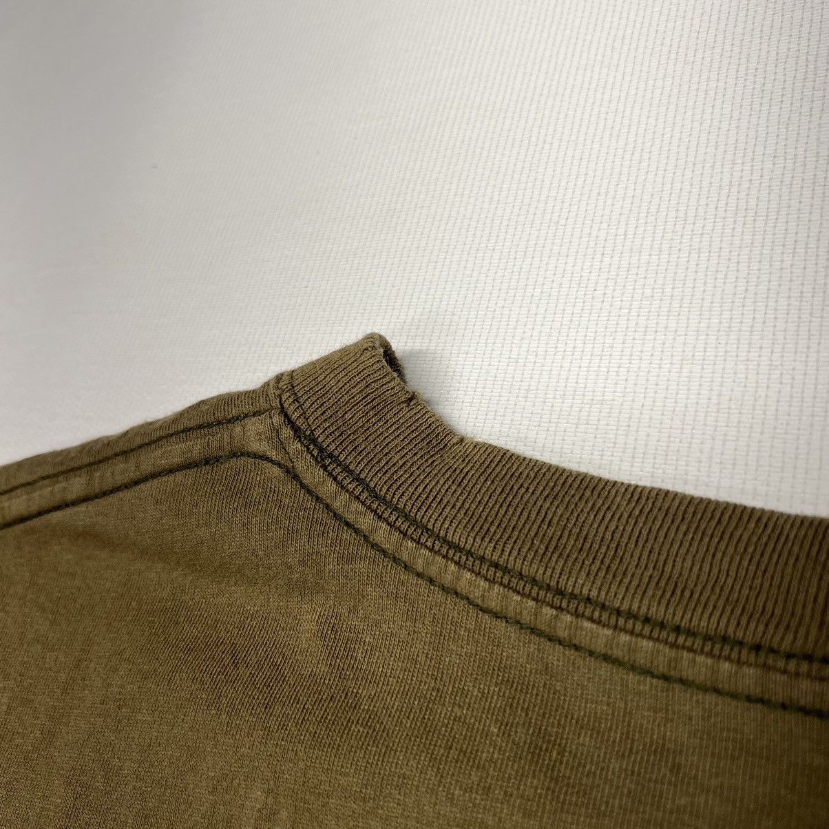 Carhartt Carhartt Tee Shirt Green Olive Original Fit Pocket Logo Size US XL / EU 56 / 4 - 13 Thumbnail