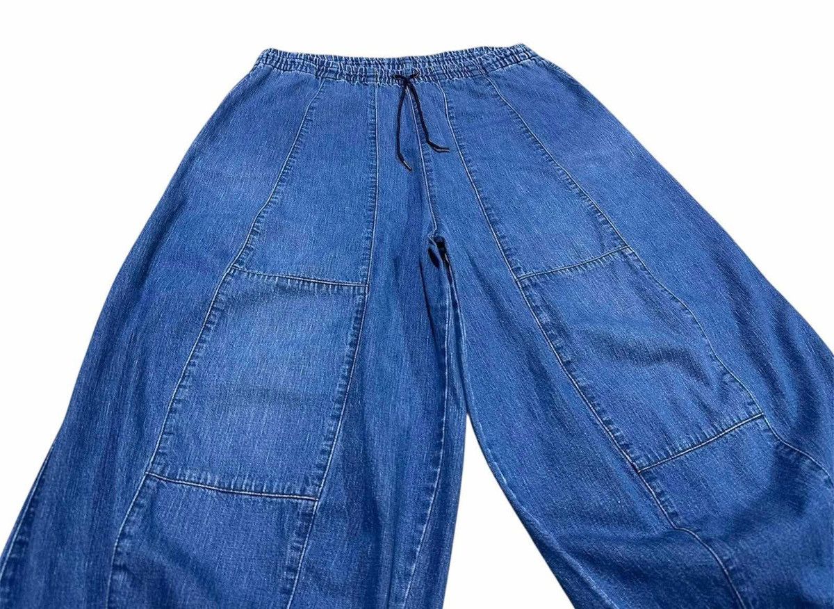 Needles 🔥Needles HD Denim Balloon Pants Size US 31 - 2 Thumbnail