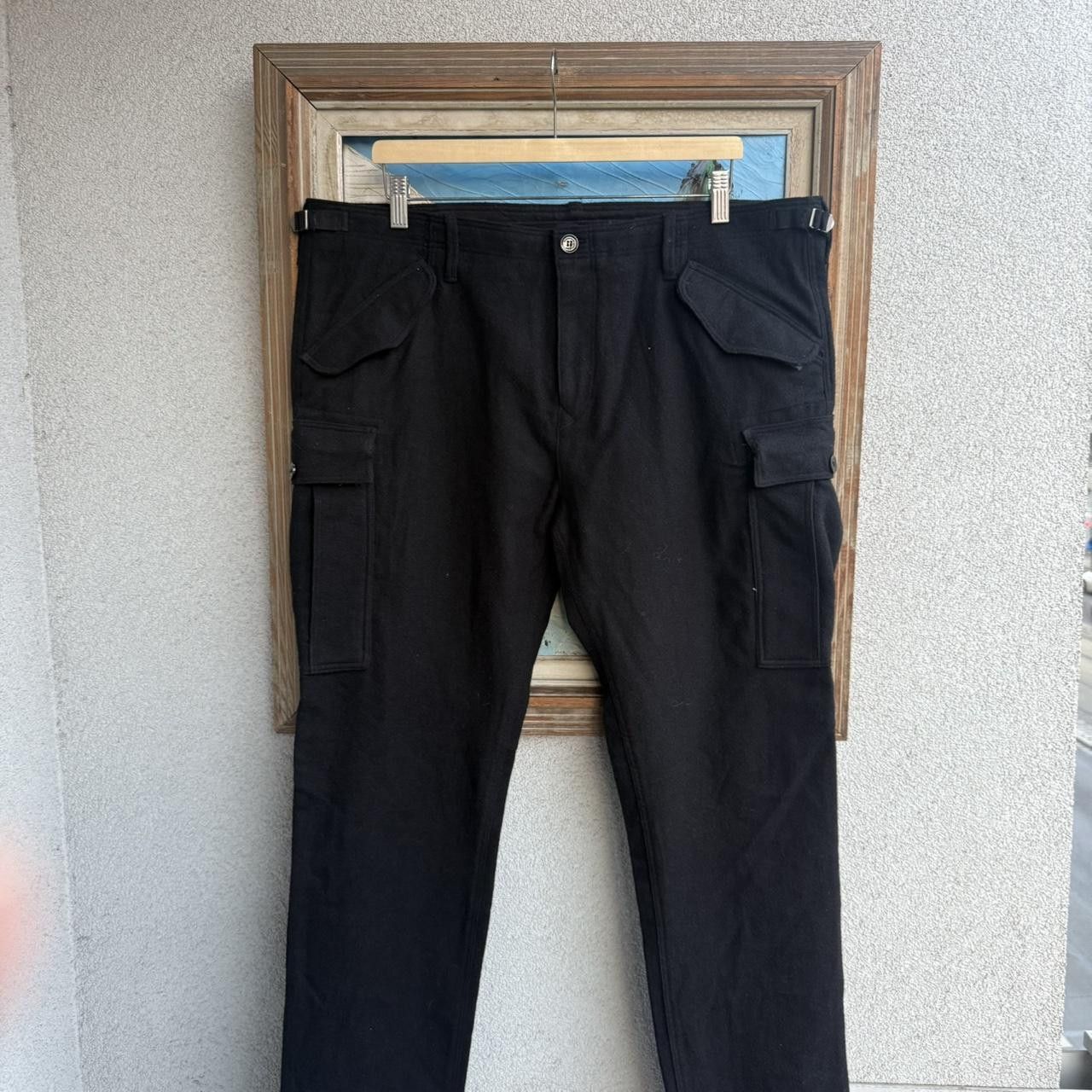Burberry Burberry Pure Wool Trousers Cargo Black Size US 36 / EU 52 - 3 Thumbnail