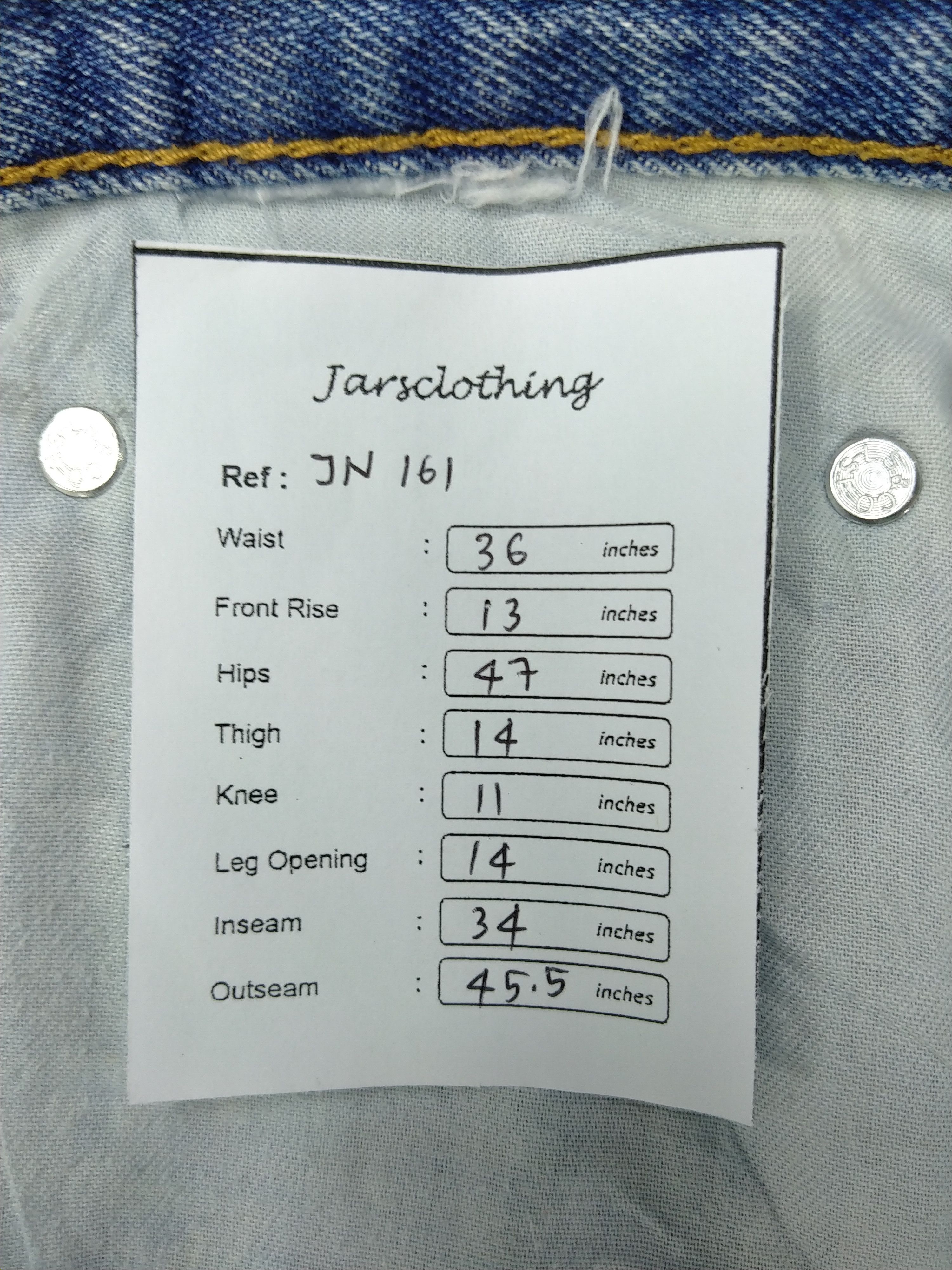 Levi's Light Wash Vintage Levi's 550 Denim 36x34 -JN161 Size US 36 / EU 52 - 12 Thumbnail