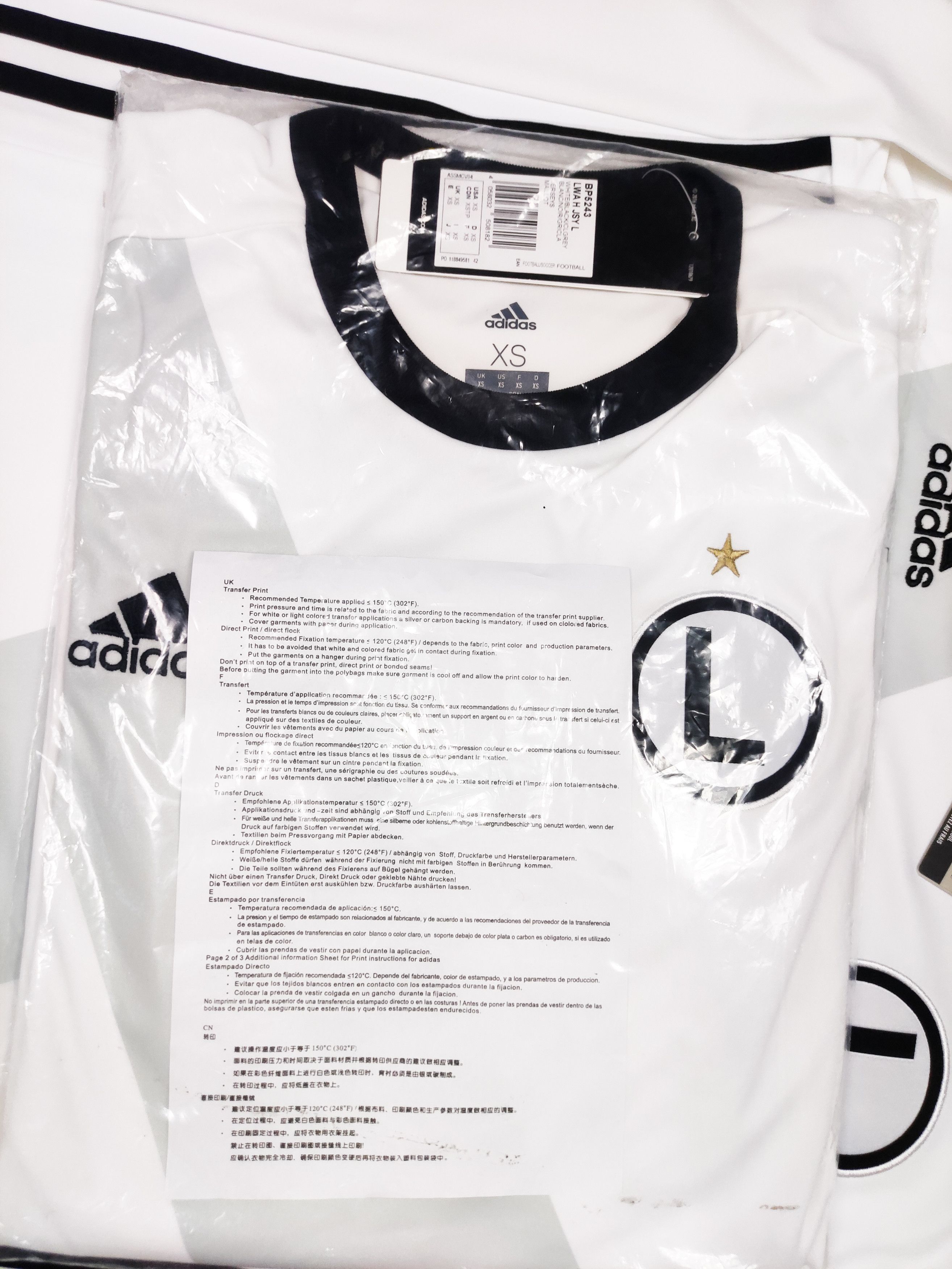 Adidas BNWT Legia Warszawa Adidas 2017 2018 2019 Home Shirt Size US XS / EU 42 / 0 - 3 Thumbnail