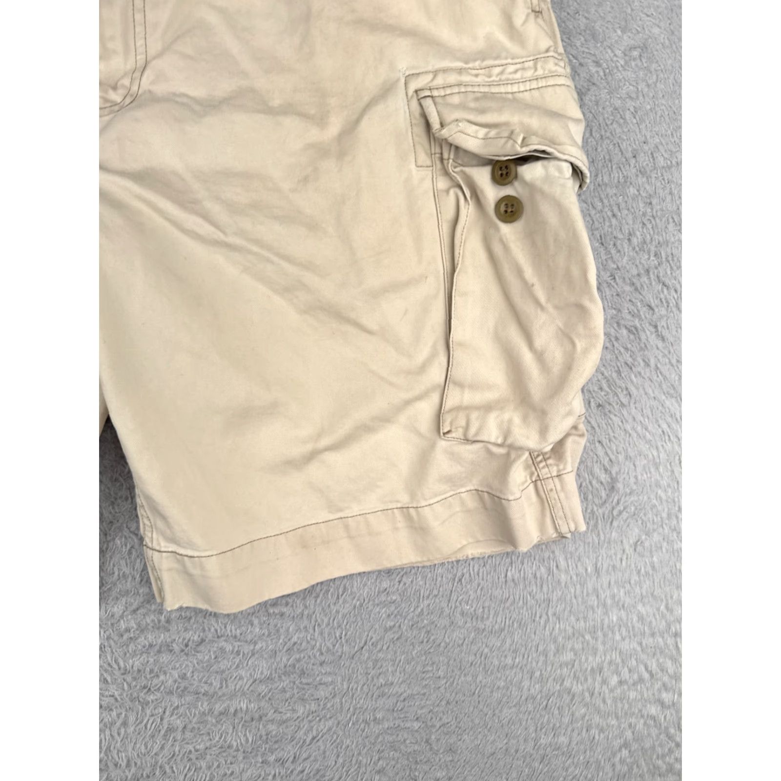 Polo Ralph Lauren Polo Ralph Lauren Shorts Men 38 Beige Cargo 100% Cotton Twill Hiking 38x10 READ Size US M / EU 48-50 / 2 - 2 Thumbnail