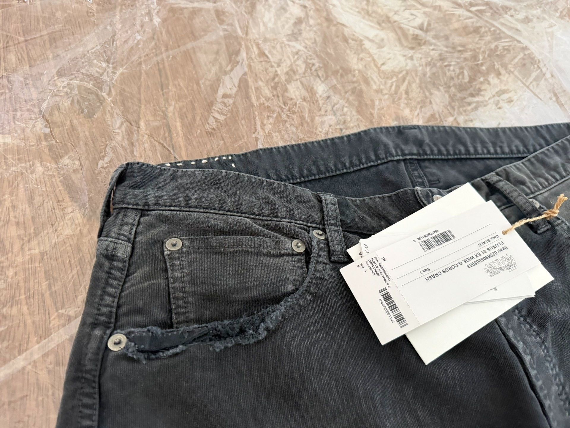 Visvim VISVIM 26SS FLUXUS 01 WIDE G.CORDS CRASH Size US 30 / EU 46 - 3 Thumbnail