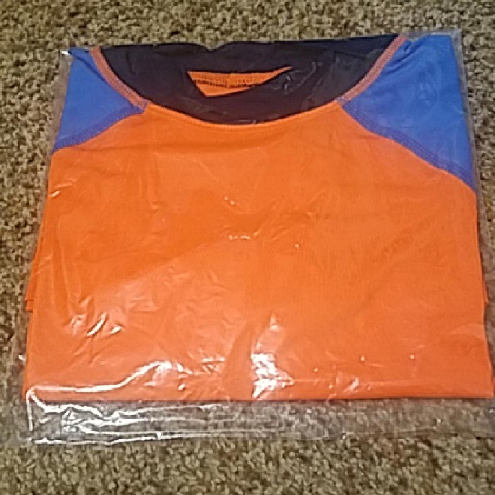 Lands' End NWT Lands End Kids Orange and Blue Rashguard XL Size US XL / EU 56 / 4 - 1 Thumbnail