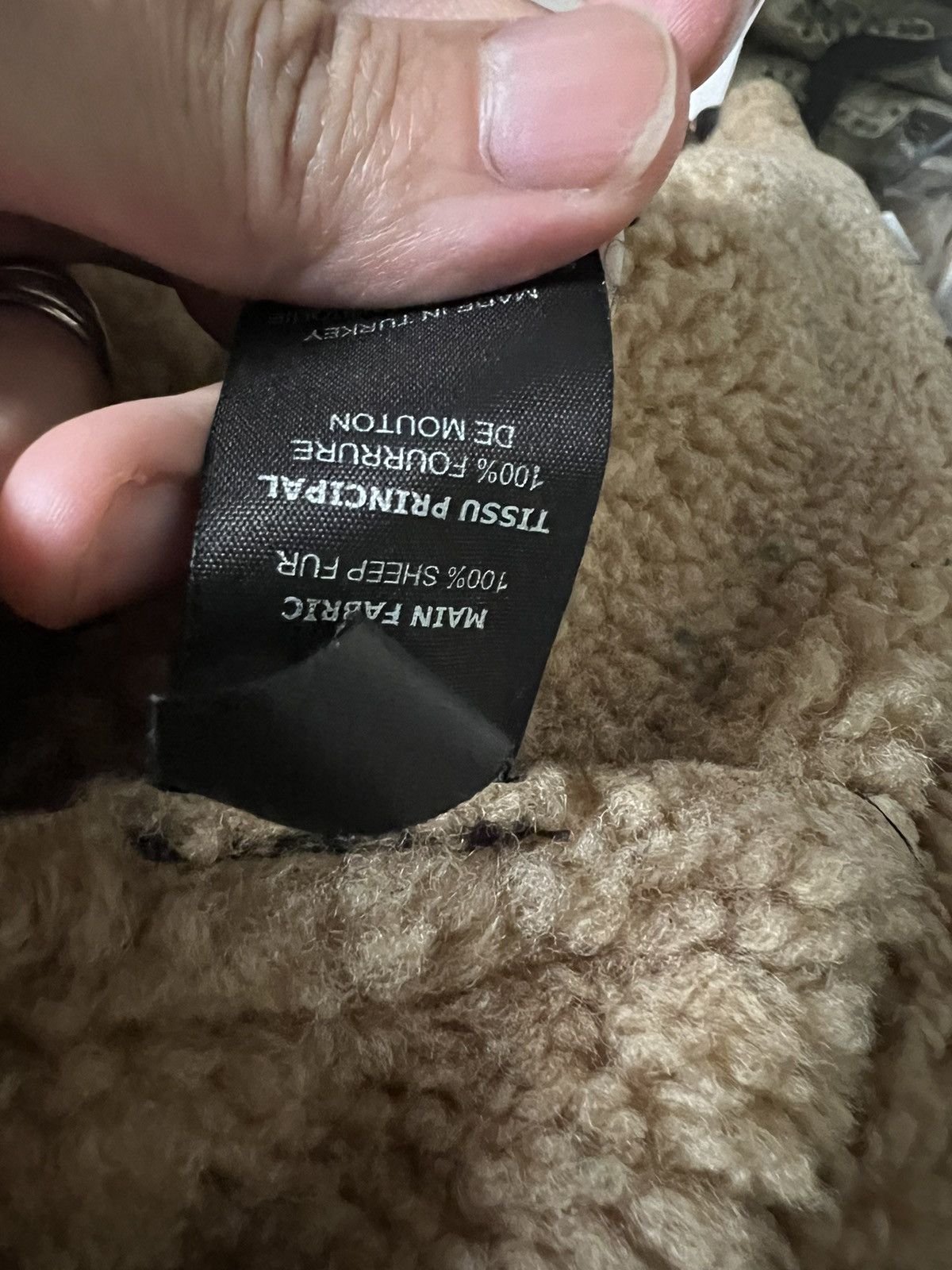 Vetements Ete 2017 Brown Shearling Pilot Jacket Size US L / EU 52-54 / 3 - 13 Thumbnail