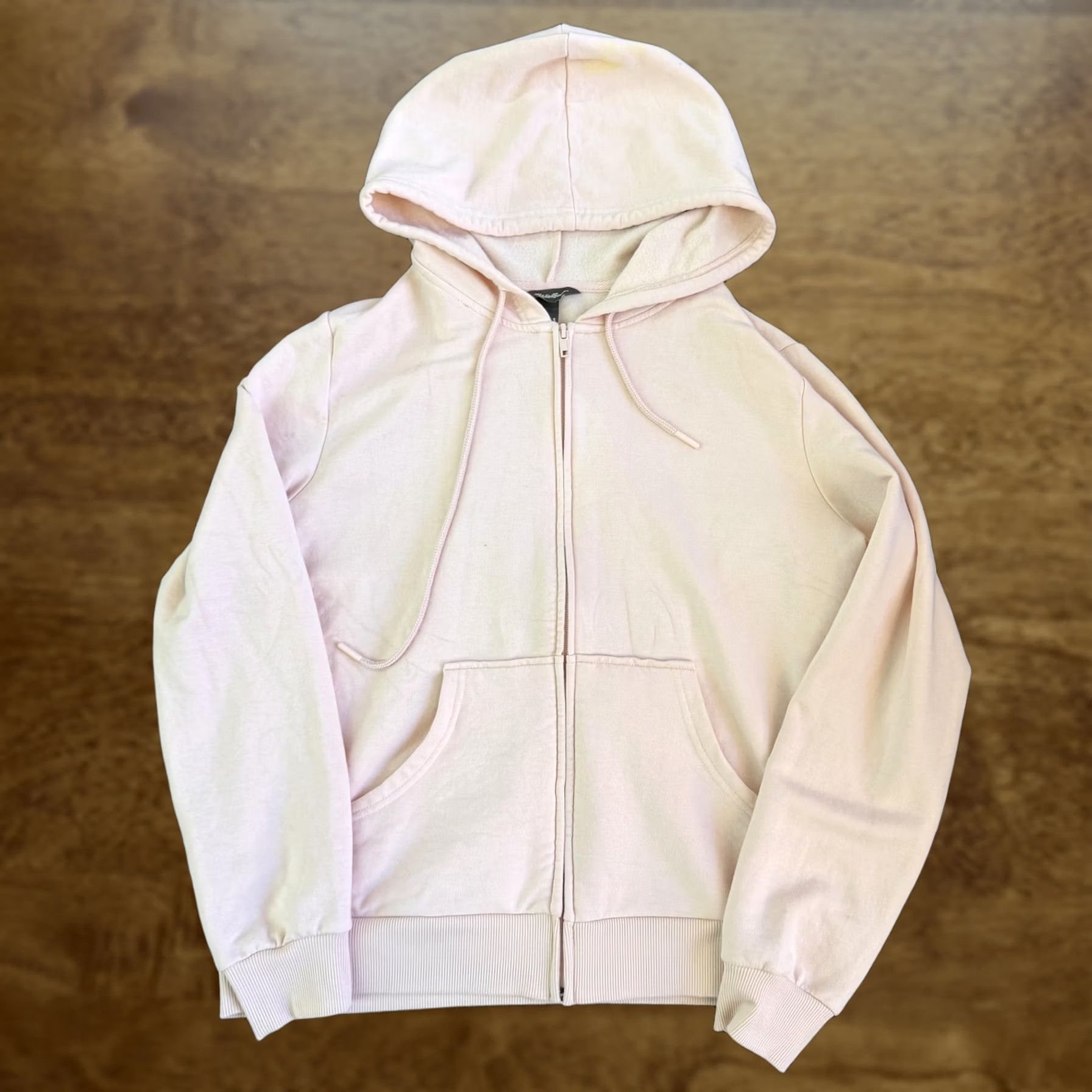 Eddie Bauer Eddie Bauer Hoodie Womens Small Pink Full Zip Raglan Sweatshirt Knit Size S / US 4 / IT 40 - 1 Thumbnail