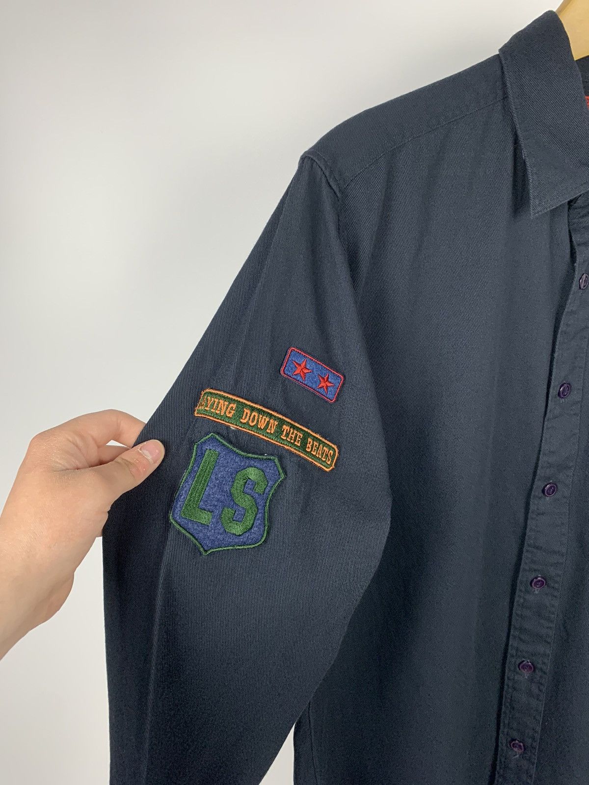 Levi's VINTAGE LEVIS RED TAB HEAVY COTTON SHIRT PATCHWORK Y2K USA Size US M / EU 48-50 / 2 - 6 Thumbnail