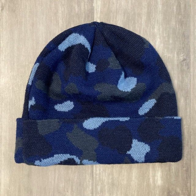 Bape BAPE CAMO beanie knit cap a bathing ape Size ONE SIZE - 2 Thumbnail