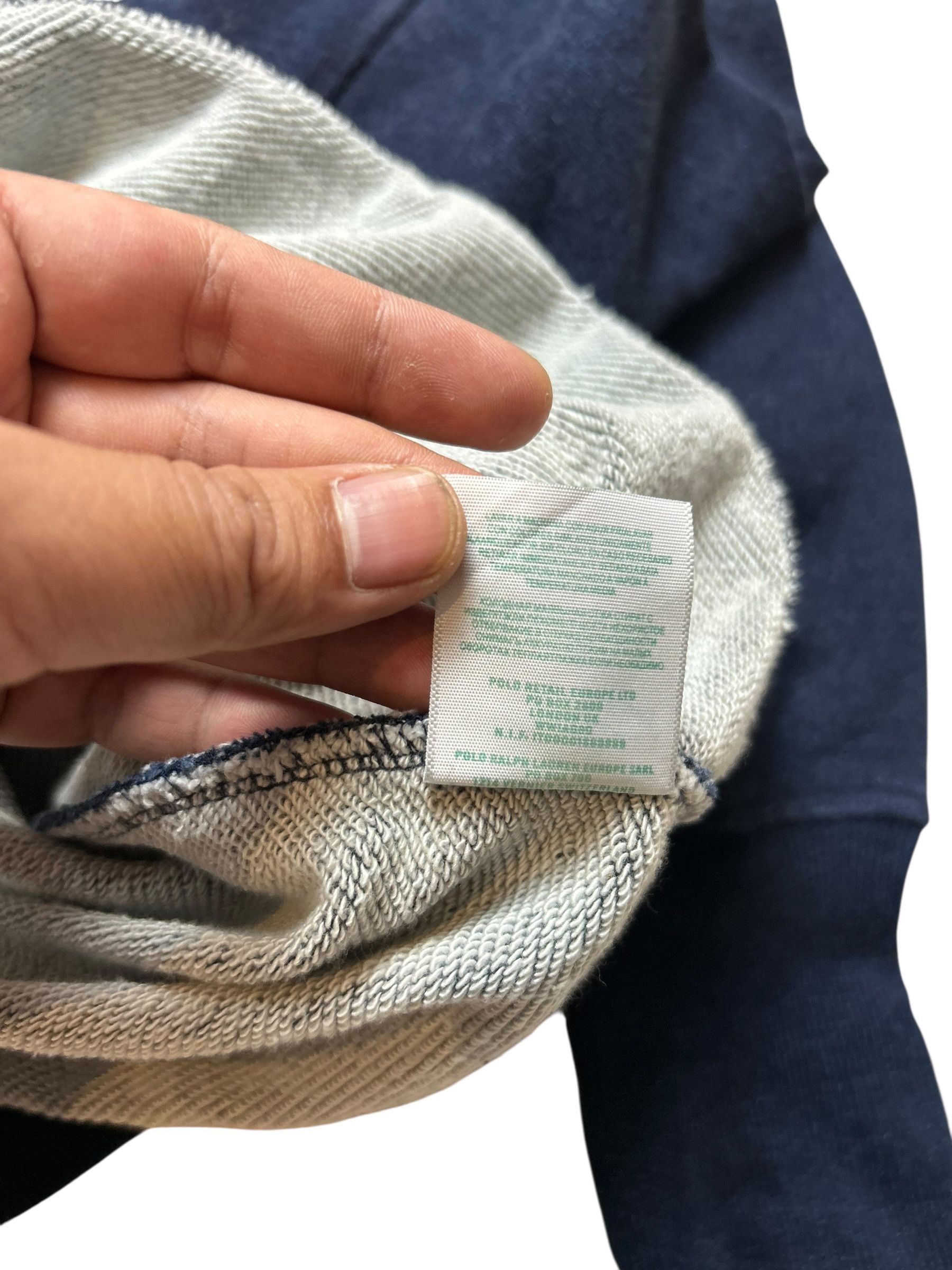 RRL Ralph Lauren Double RL RRL Ralph Lauren Sweatshirt Indigo Loopwheel Size US L / EU 52-54 / 3 - 11 Thumbnail