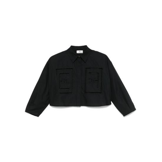 Elisabetta Franchi ELISABETTA FRANCHI Women Shirts CA050 NERO BLACK Size XS / US 0-2 / IT 36-38 - 1 Thumbnail