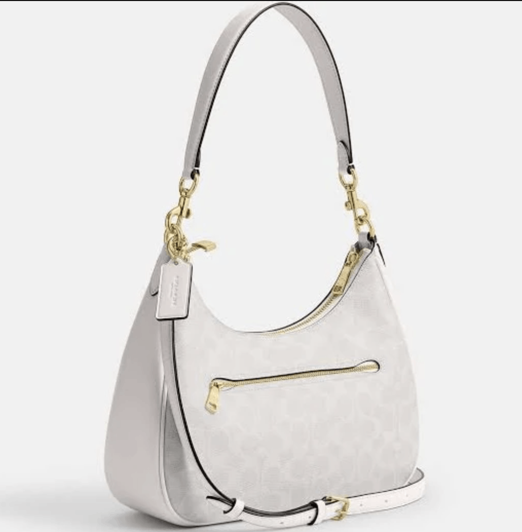 Coach Teri Hobo Bag In Signature Canvas CV940 Size ONE SIZE - 10 Thumbnail