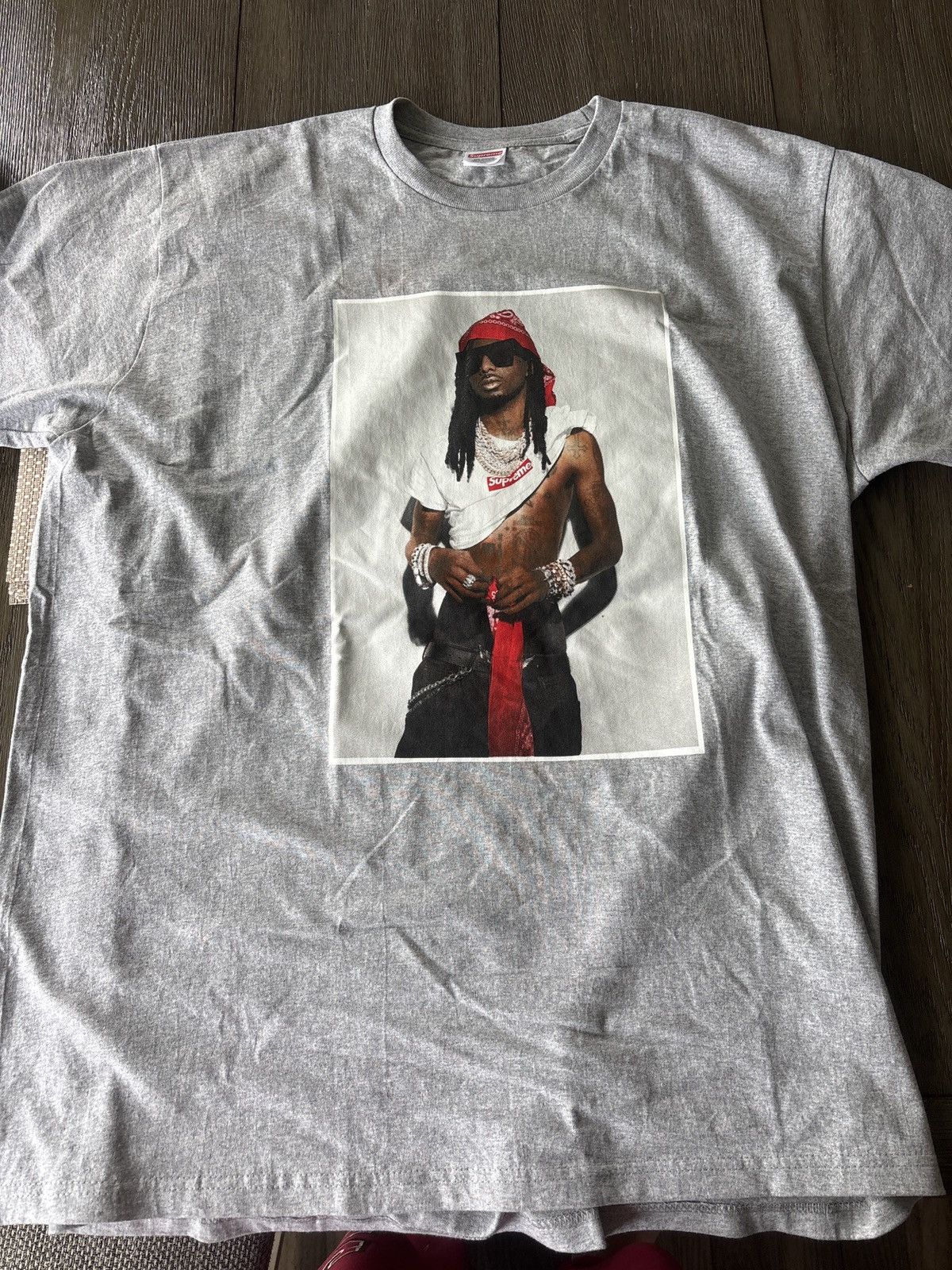 Supreme Playboi Carti Tee グレー　L Supreme Supreme Men's Playboi Carti Grey Size L | Grailed