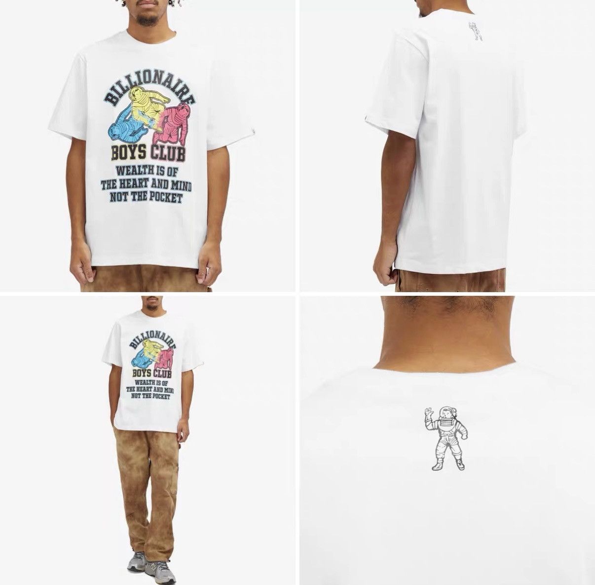 Billionaire Boys Club Vintage Slogan Short Sleeve T-Shirt Billionaire Boys Club Size US XL / EU 56 / 4 - 2 Thumbnail