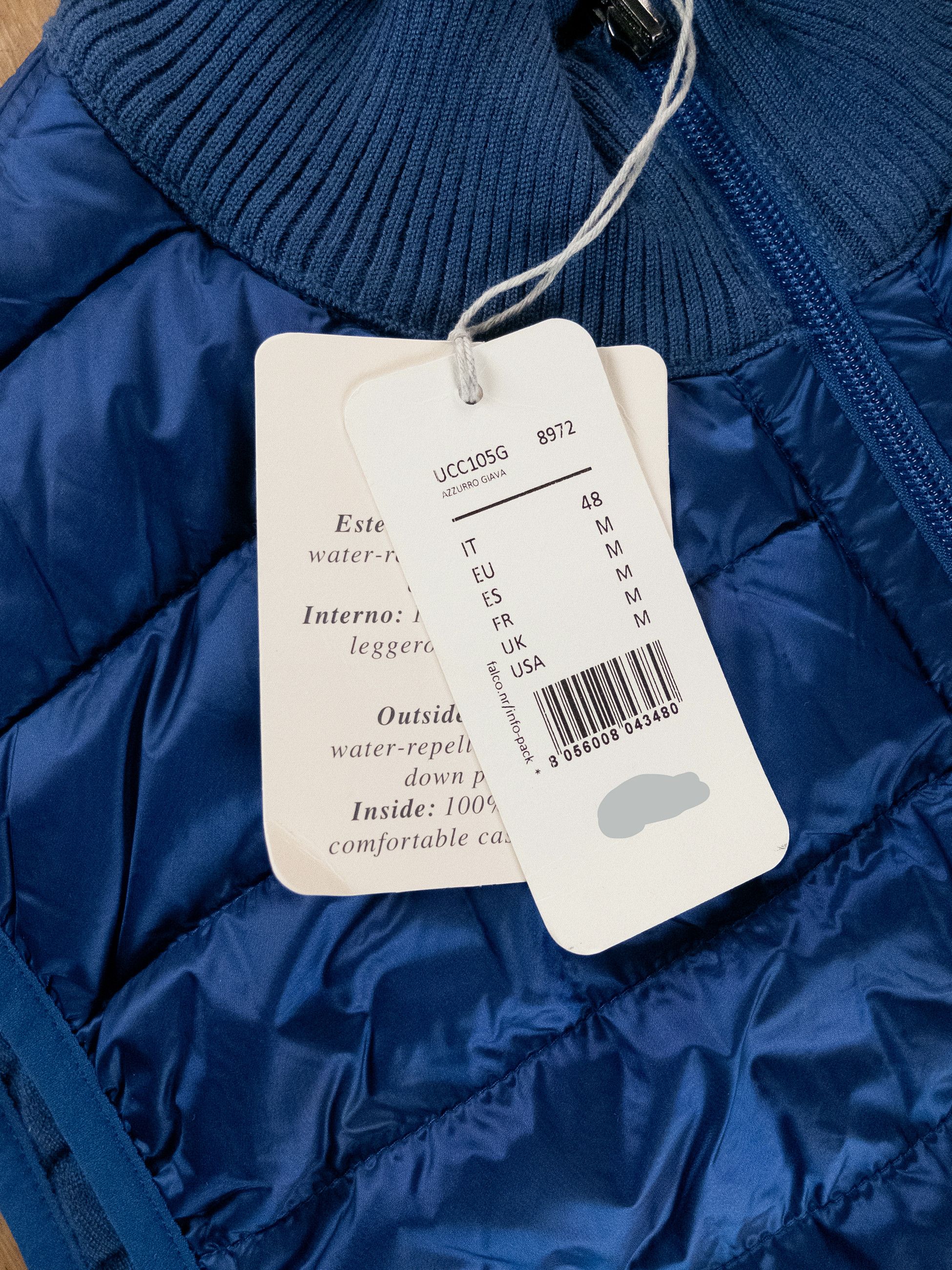 Other FALCONERI blue reversible cashmere & nylon vest Medium Size US M / EU 48-50 / 2 - 2 Thumbnail