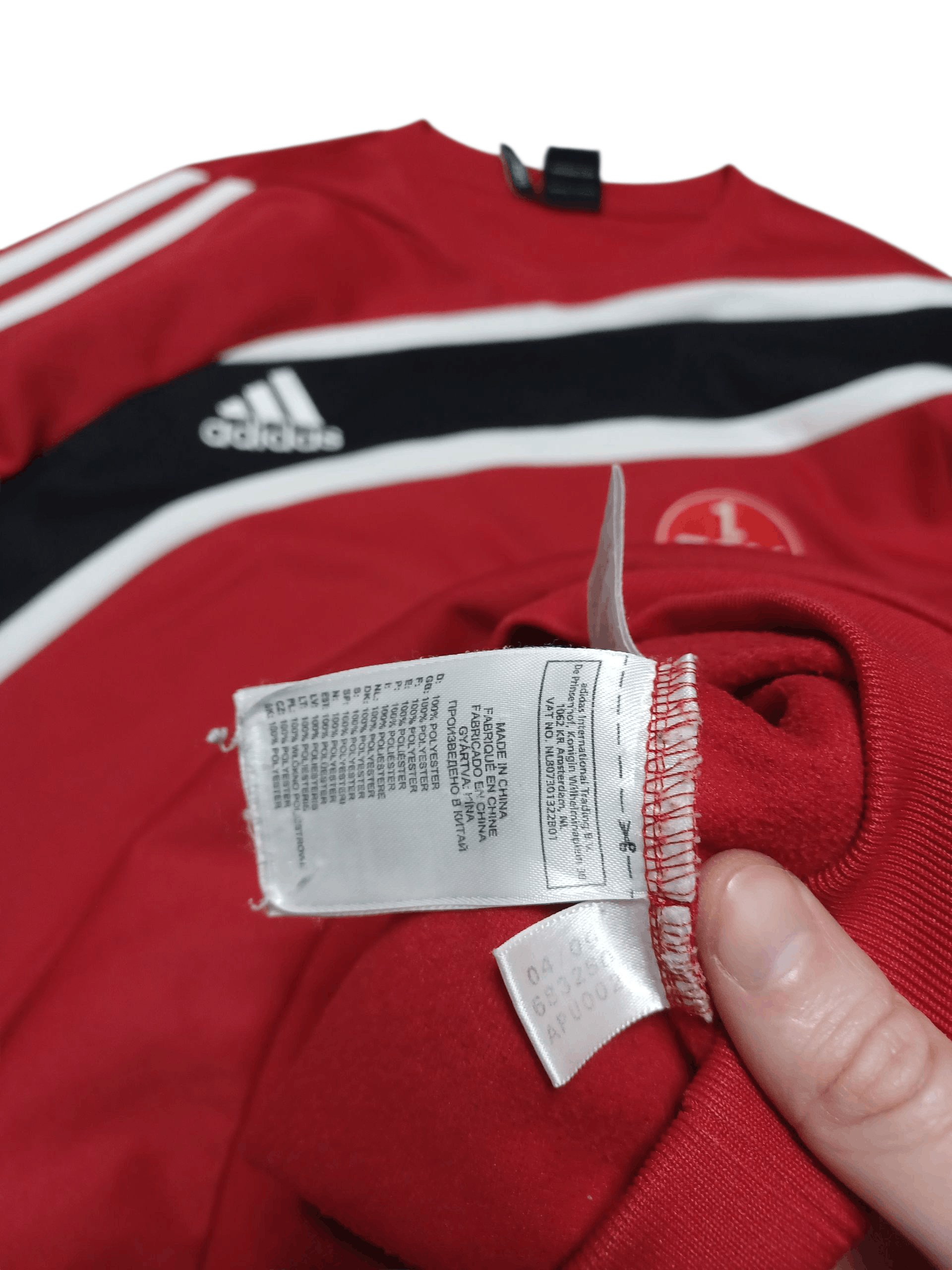 Adidas NURNBERG ADIDAS VINTAGE 2009 SOCCER TRAINING SWEATSHIRT Size US XL / EU 56 / 4 - 6 Thumbnail