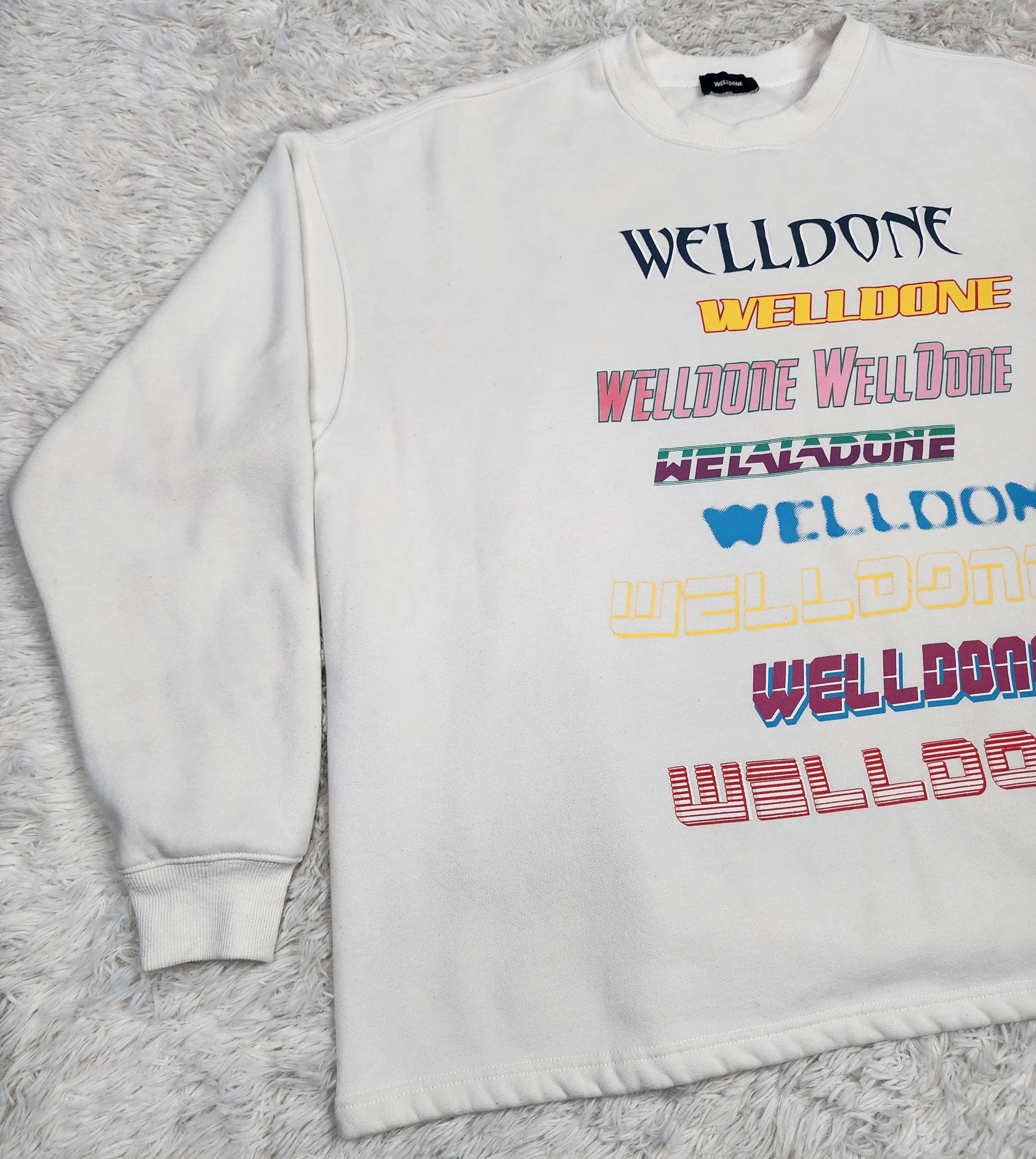 WE11DONE We11done print crewneck sweatshirt Size US XL / EU 56 / 4 - 2 Thumbnail