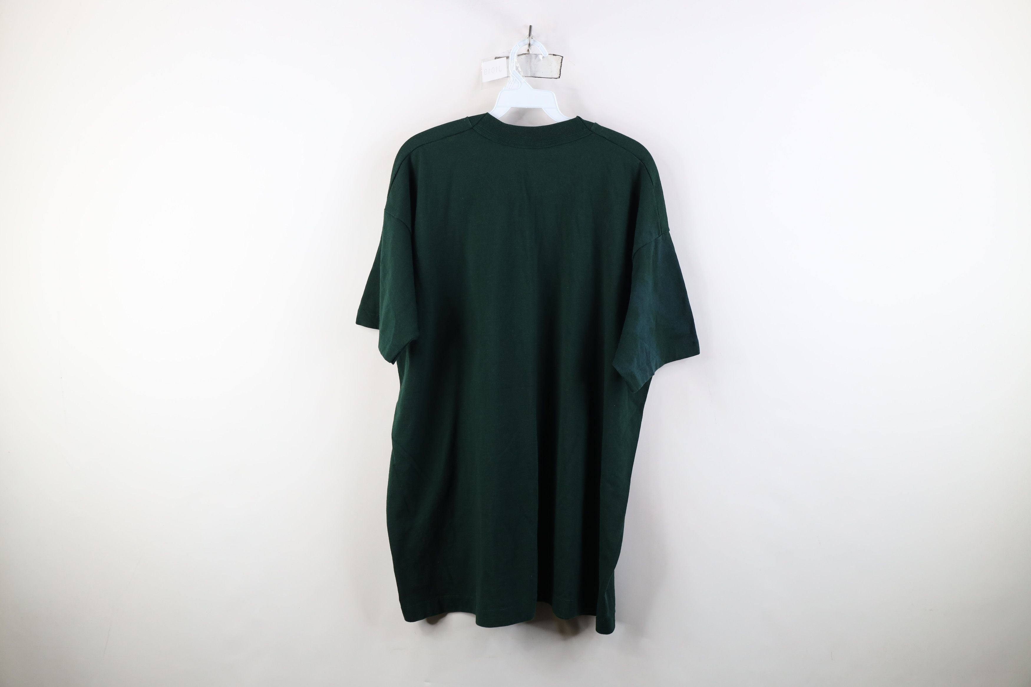 Vintage Vintage 90s Michigan State University Short Sleeve T-Shirt Size US XXL / EU 58 / 5 - 9 Thumbnail