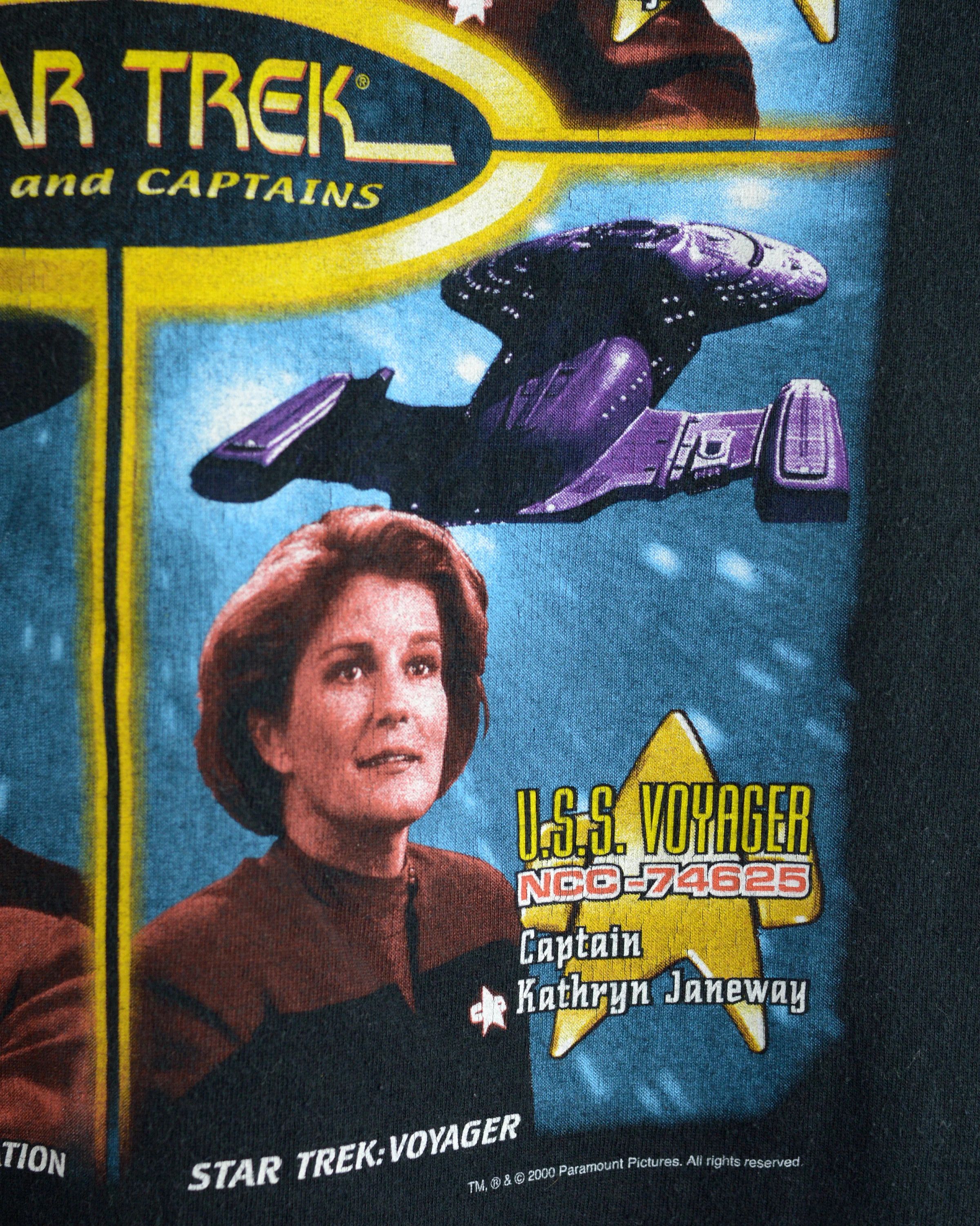 Vintage Vintage Star Trek Ships And Captains 2000 t shirt Size US M / EU 48-50 / 2 - 3 Thumbnail