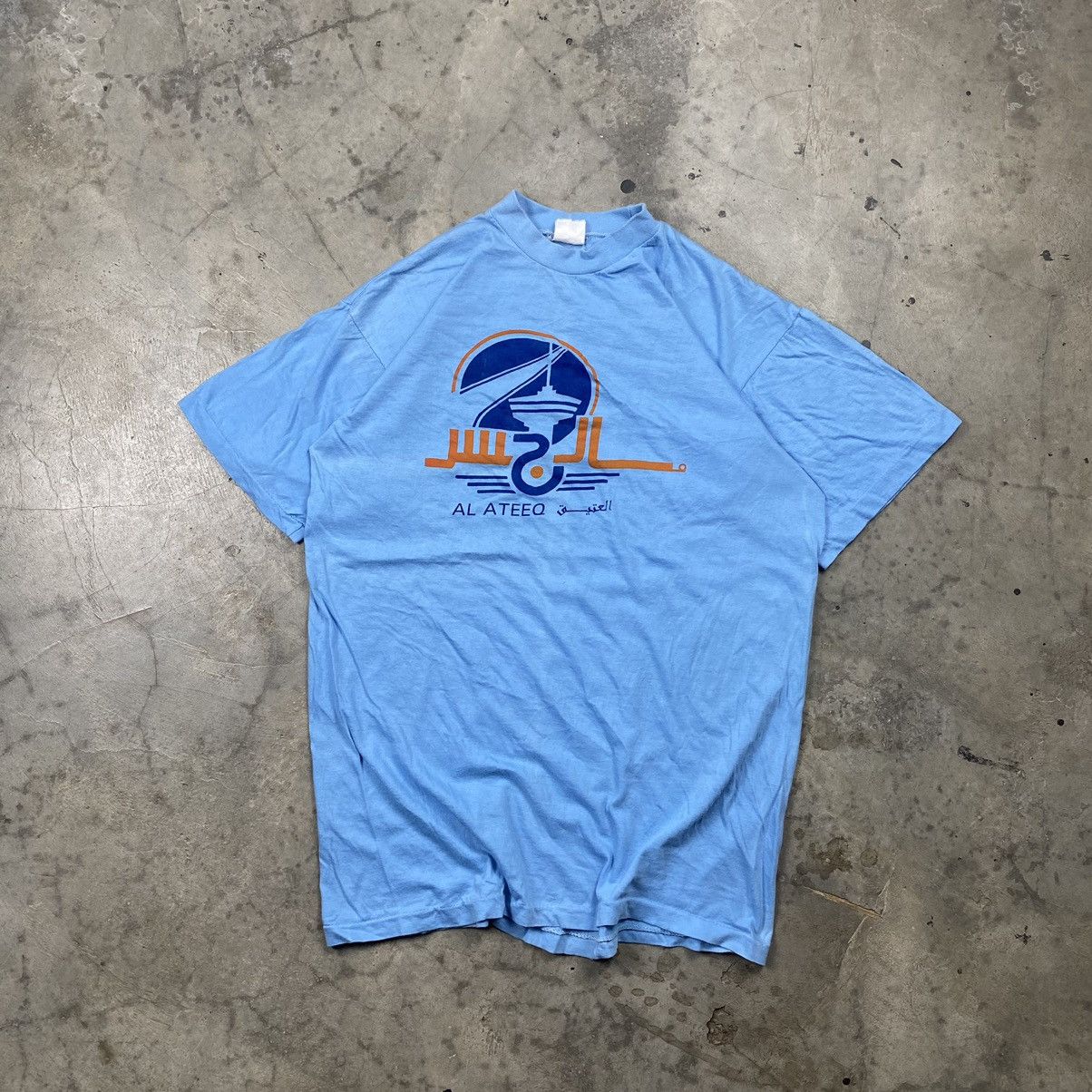 Sports Specialties × Vintage Rare 80s Al Ateeq Saudi Tee Size US M / EU 48-50 / 2 - 1 Thumbnail