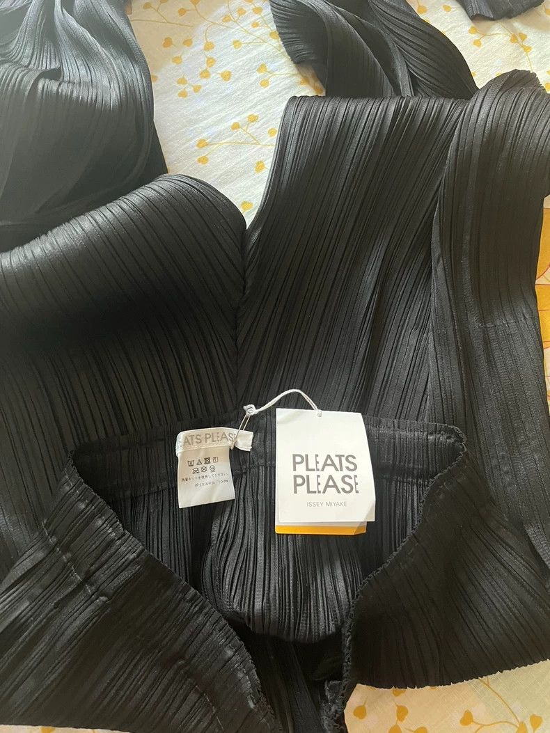 Issey Miyake issey miyake size:5 Black straight-leg trousers 2506-Nexta Size US 26 / EU 42 - 6 Thumbnail