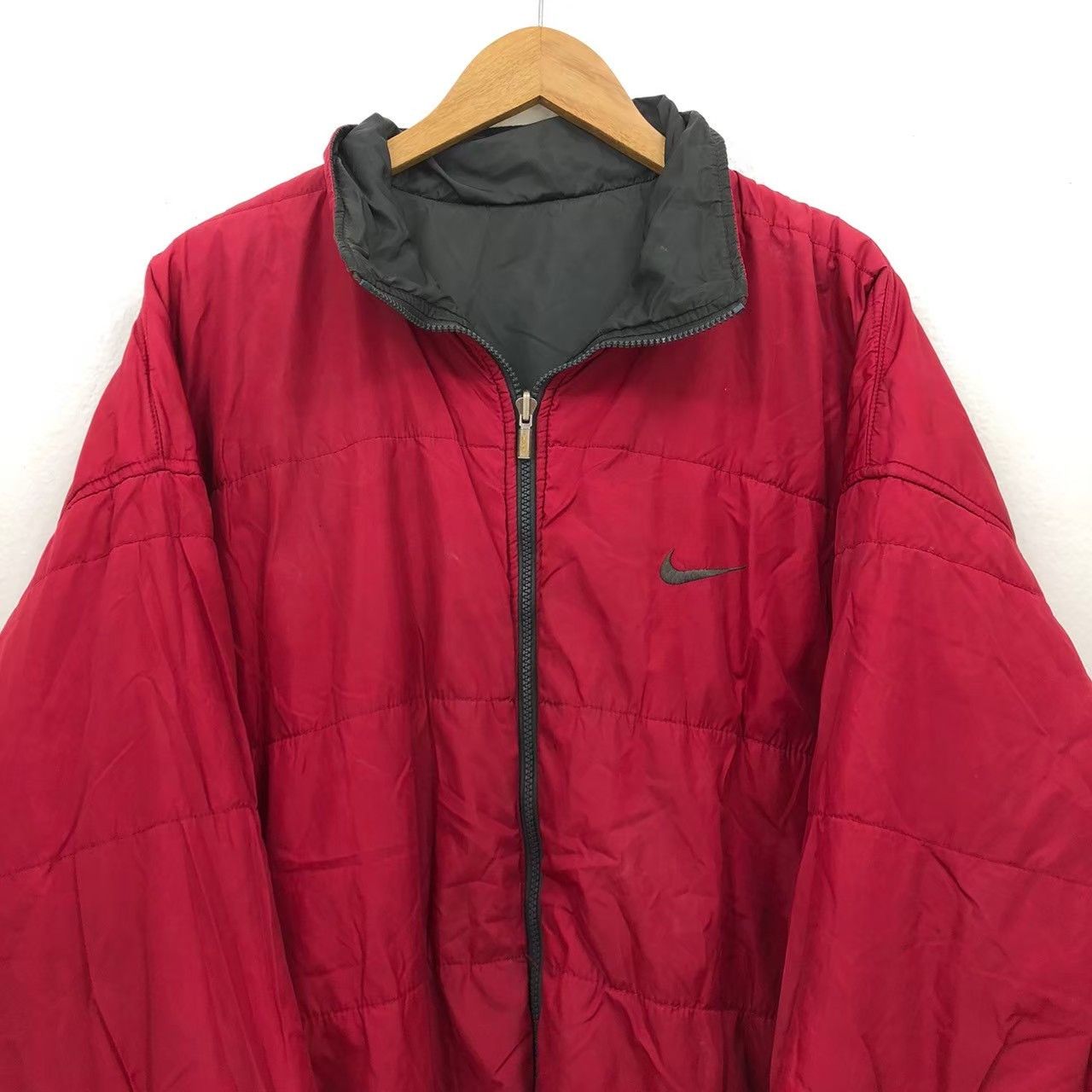 Nike × Vintage Vintage 90's NIKE Jacket Reversible BN Size US XL / EU 56 / 4 - 2 Thumbnail