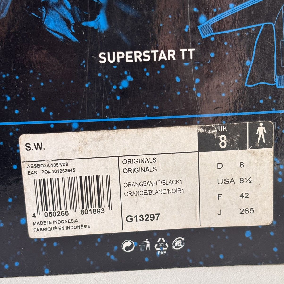 Adidas × Star Wars Adidas x Star Wars Luke Skywalker Orange (2010) Size US 8.5 / EU 41-42 - 13 Thumbnail