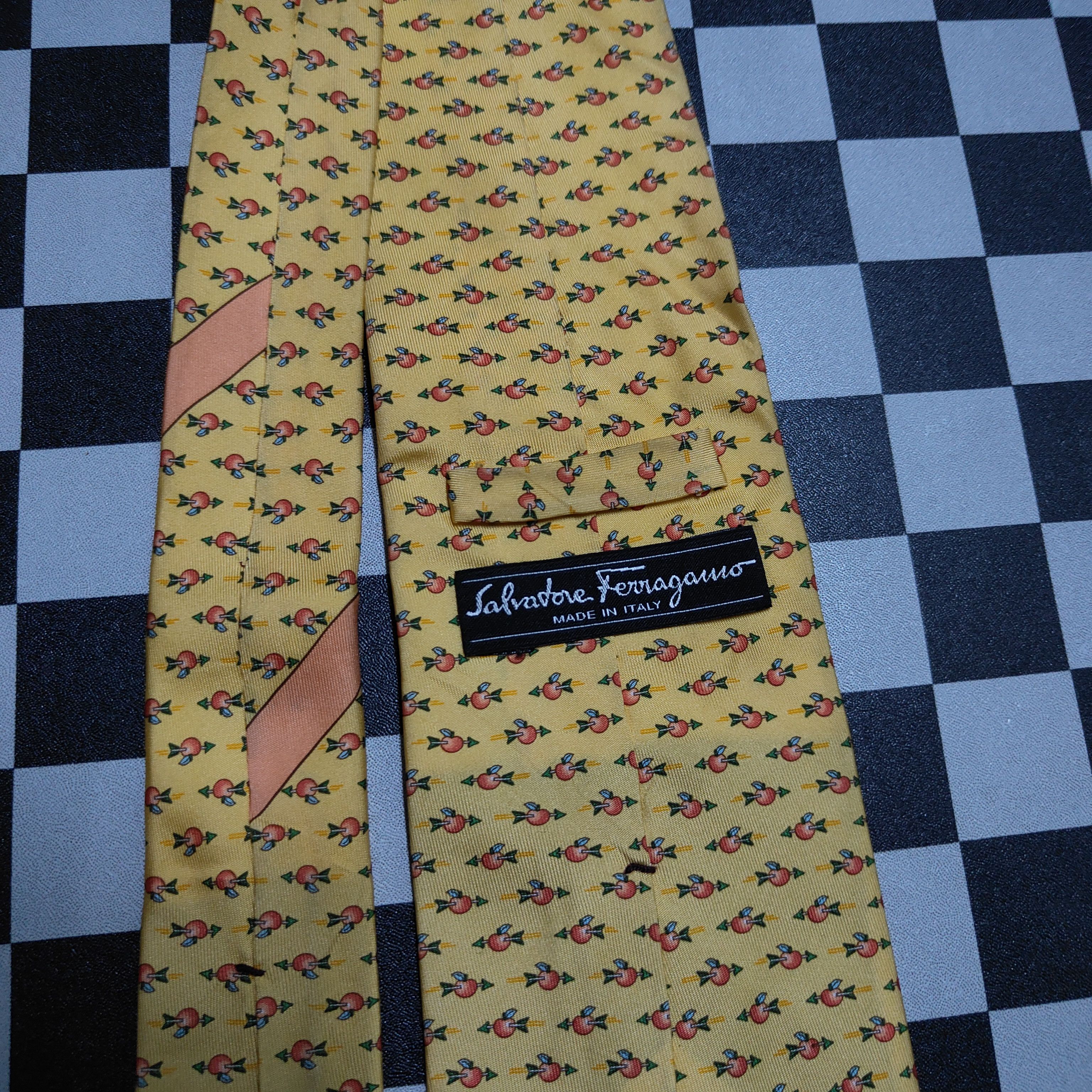 Salvatore Ferragamo Salvatore Ferragamo Tie Size ONE SIZE - 2 Thumbnail
