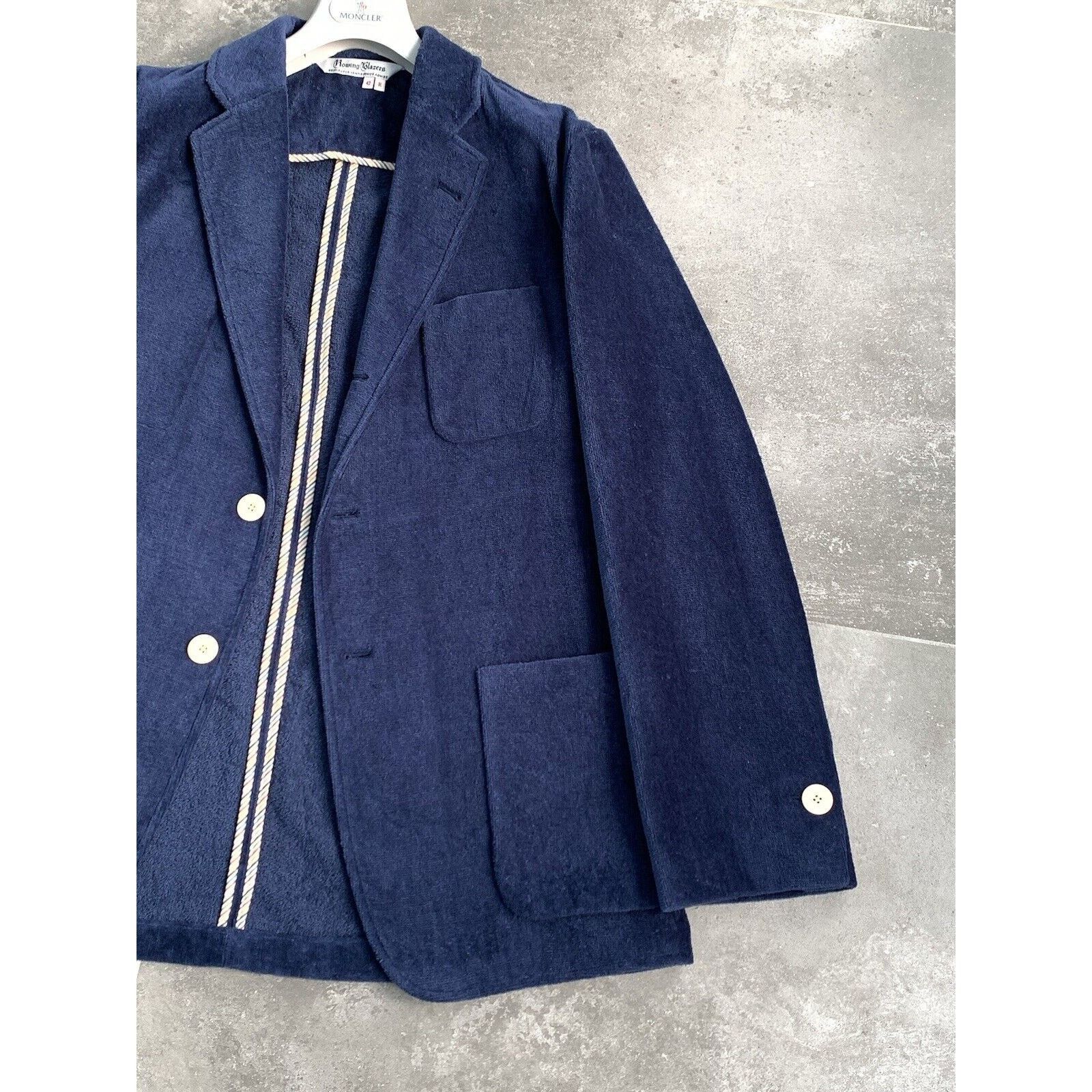 Japanese Brand × Rowing Blazers Mens ROWING BLAZERS Terrycloth Sport Blazer Jacket EU52 UK42 Size 52R - 11 Thumbnail