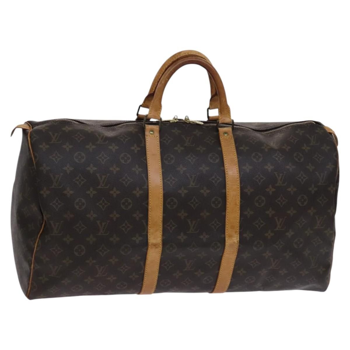 Louis Vuitton LOUIS VUITTON Monogram Keepall 55 Boston Bag M41424 Size ONE SIZE - 1 Thumbnail