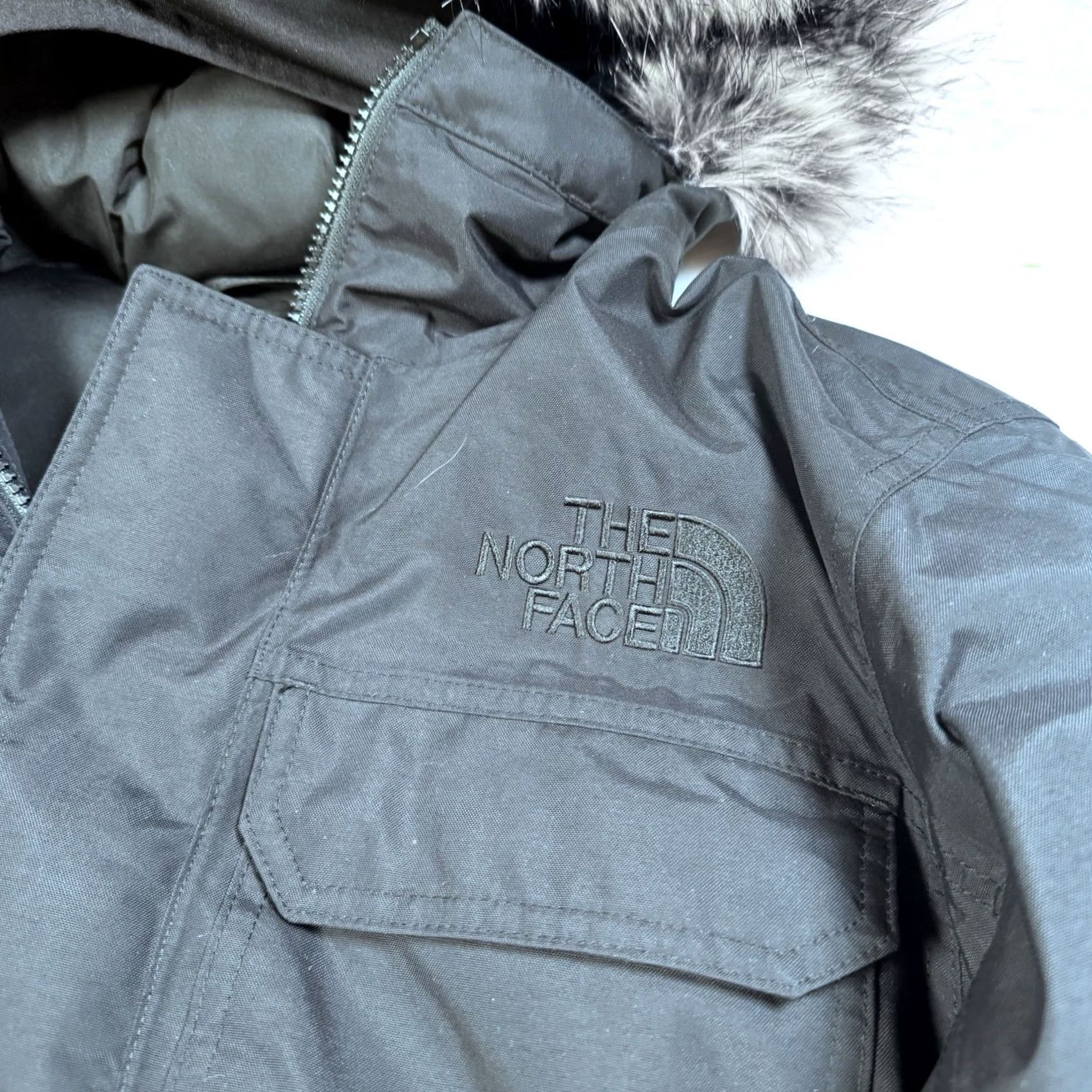The North Face The North Face Bomber Jacket Mens M Black DryVent Insulated Winter Fur Hood Size US M / EU 48-50 / 2 - 2 Thumbnail