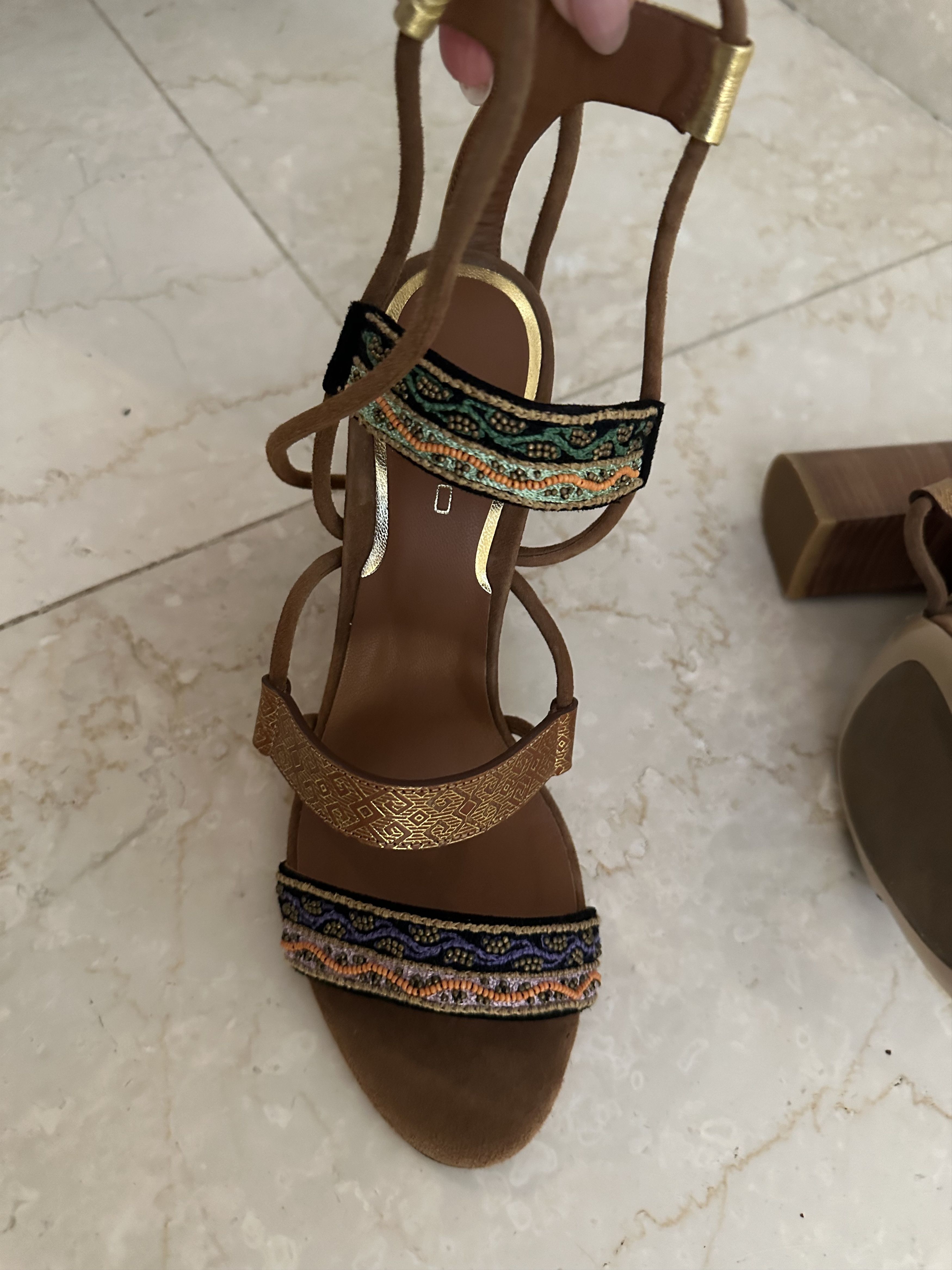 Etro Etro Sandal with different colors and embroideries Size US 8 / IT 38 - 4 Thumbnail