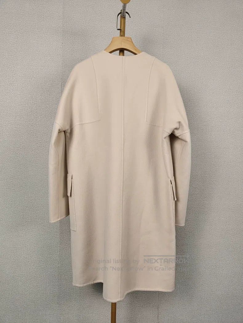 Hermes Hermes Beige Cashmere Coat Size XS / US 0-2 / IT 36-38 - 2 Thumbnail