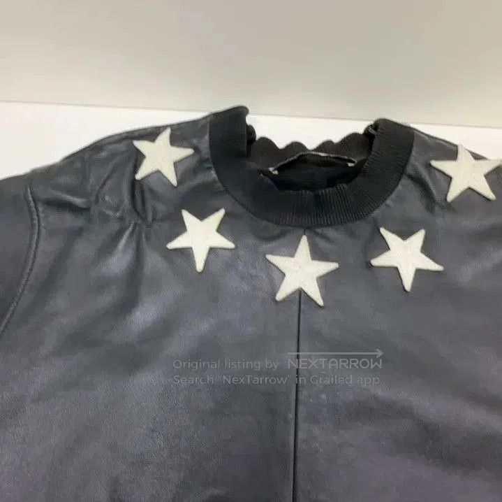 Givenchy Givenchy Star-Embellished Black Bomber Jacket. Size US M / EU 48-50 / 2 - 6 Thumbnail