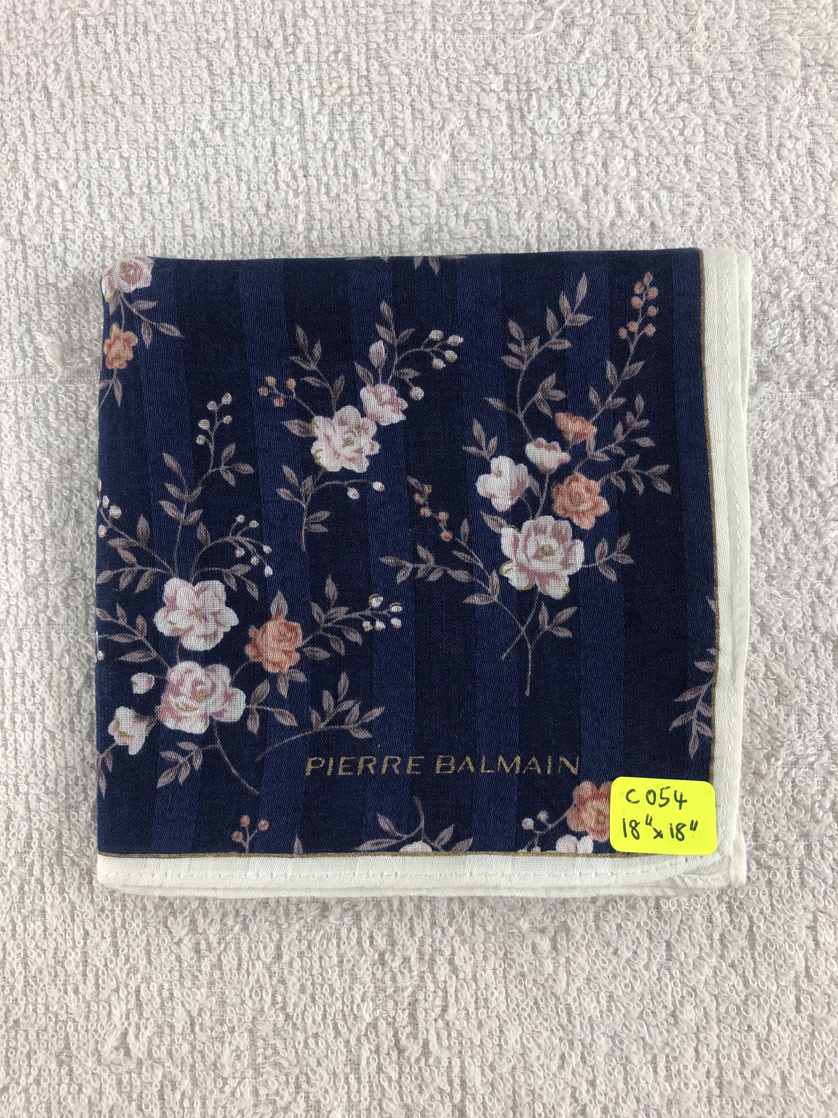 Pierre Balmain Pierre Balmain Handkerchief / Bandana / Neckerchief C054 Size ONE SIZE - 7 Thumbnail