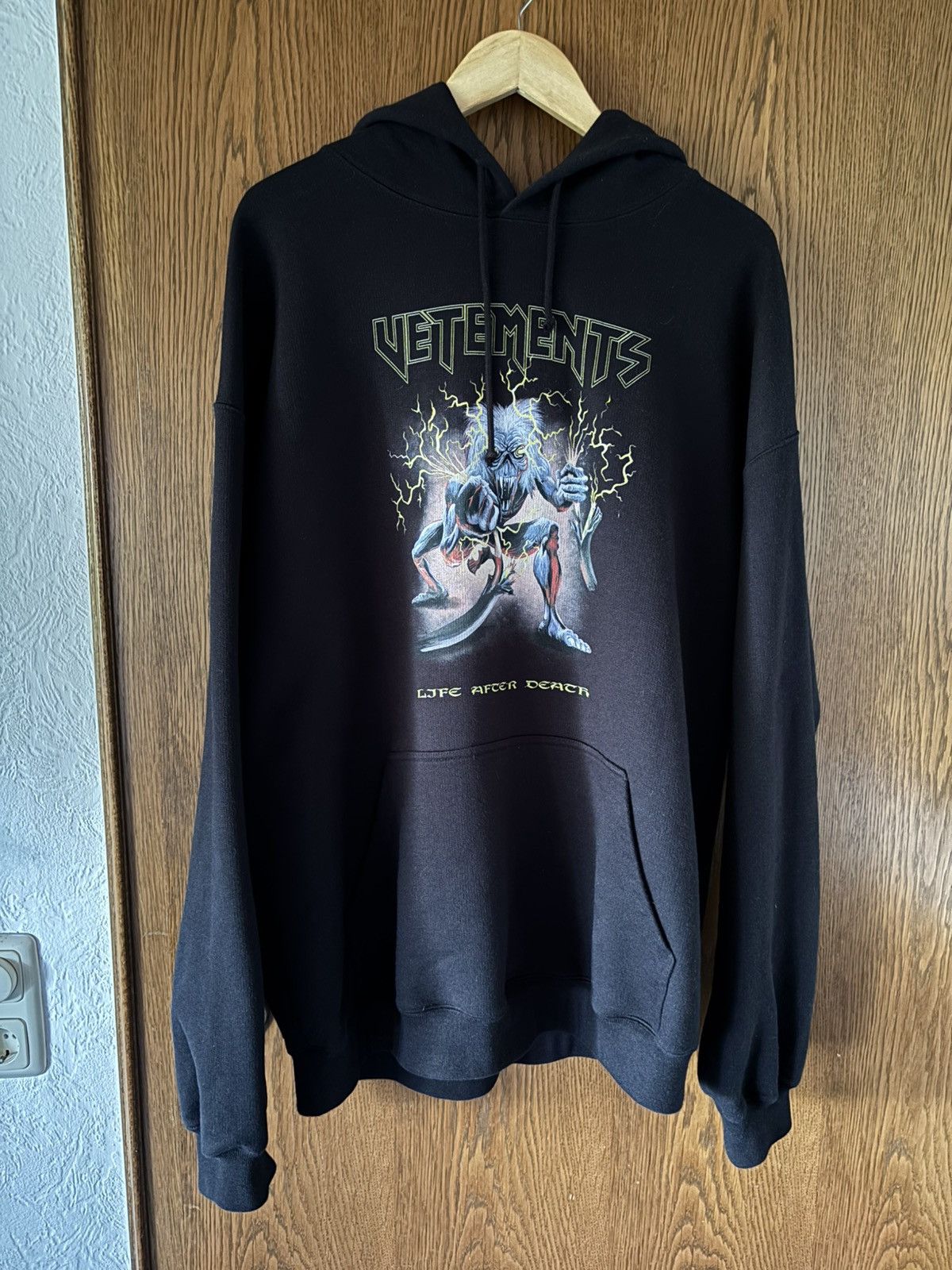 Vetements パーカー life after death Vetements Vetements Life After Death Metallica Hoodie | Grailed