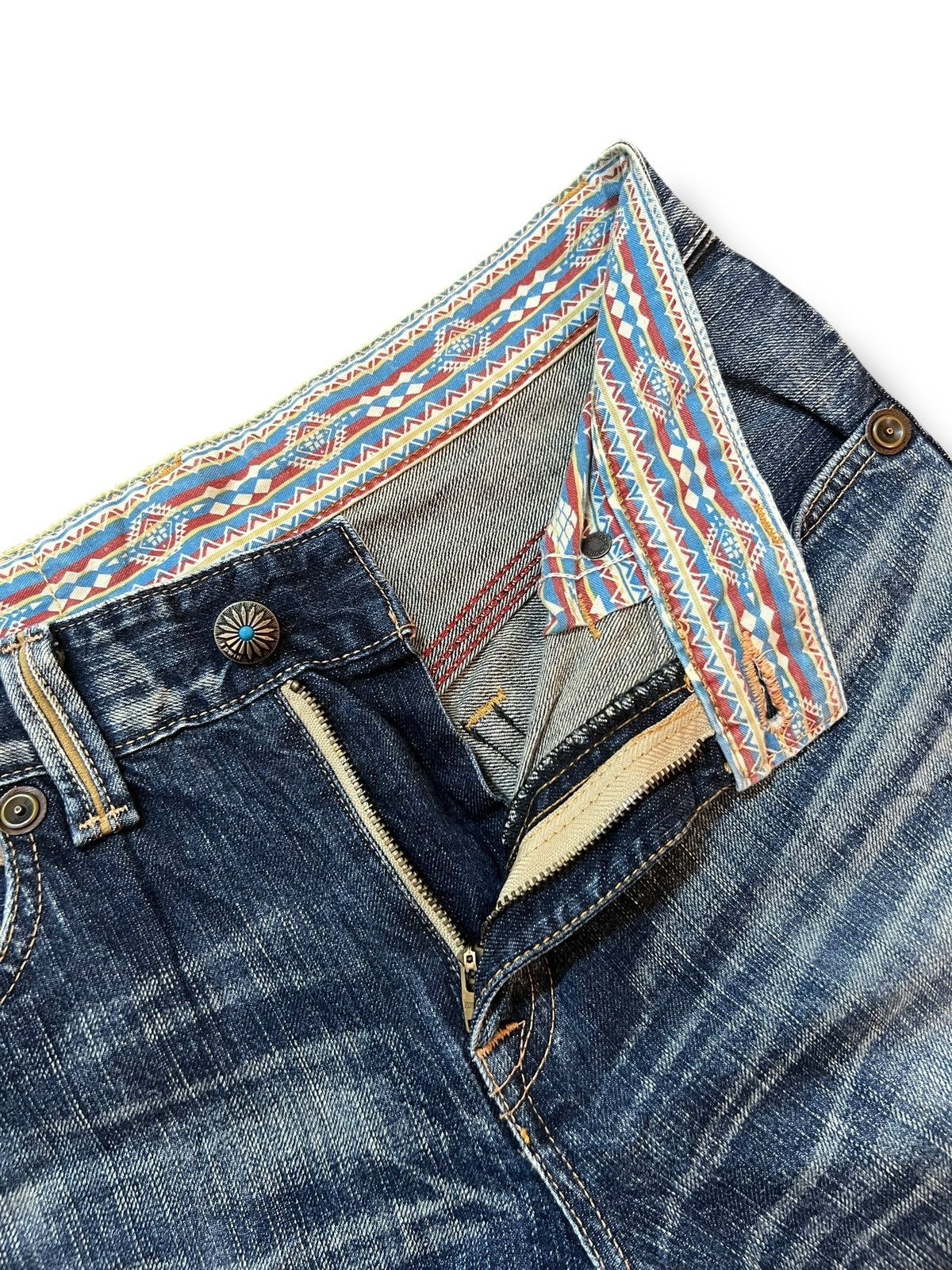 Edwin Bootcut Edwin Exclusive Vintage Japan - Whisker Wash Jeans Size US 32 / EU 48 - 10 Thumbnail