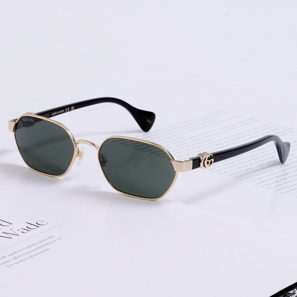 Gucci GUCCI GG1593S 001 SUNGLASSES Size ONE SIZE - 2 Thumbnail