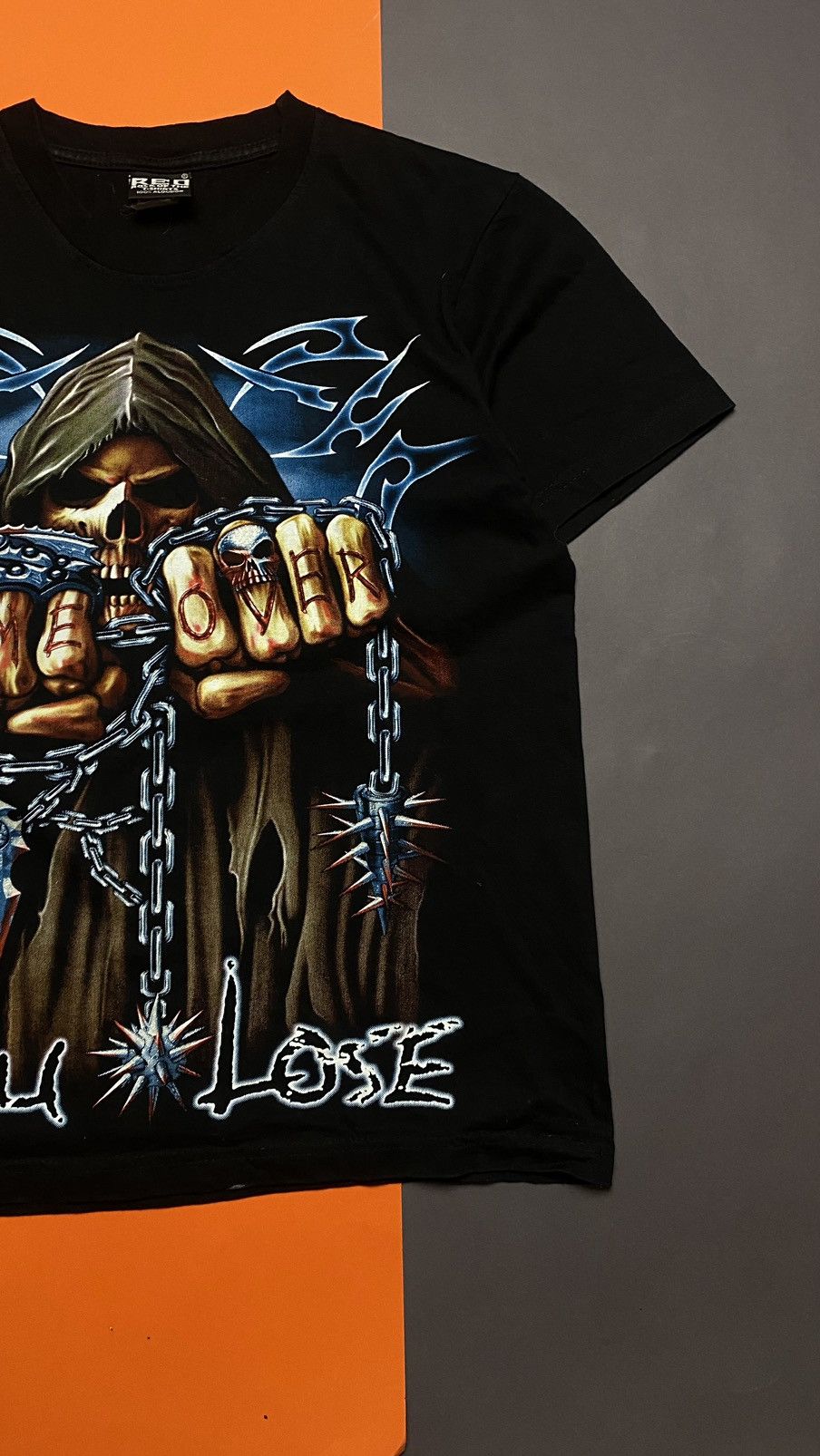 Band Tees Vintage Skull game over you lose t-shirt Size US M / EU 48-50 / 2 - 2 Thumbnail