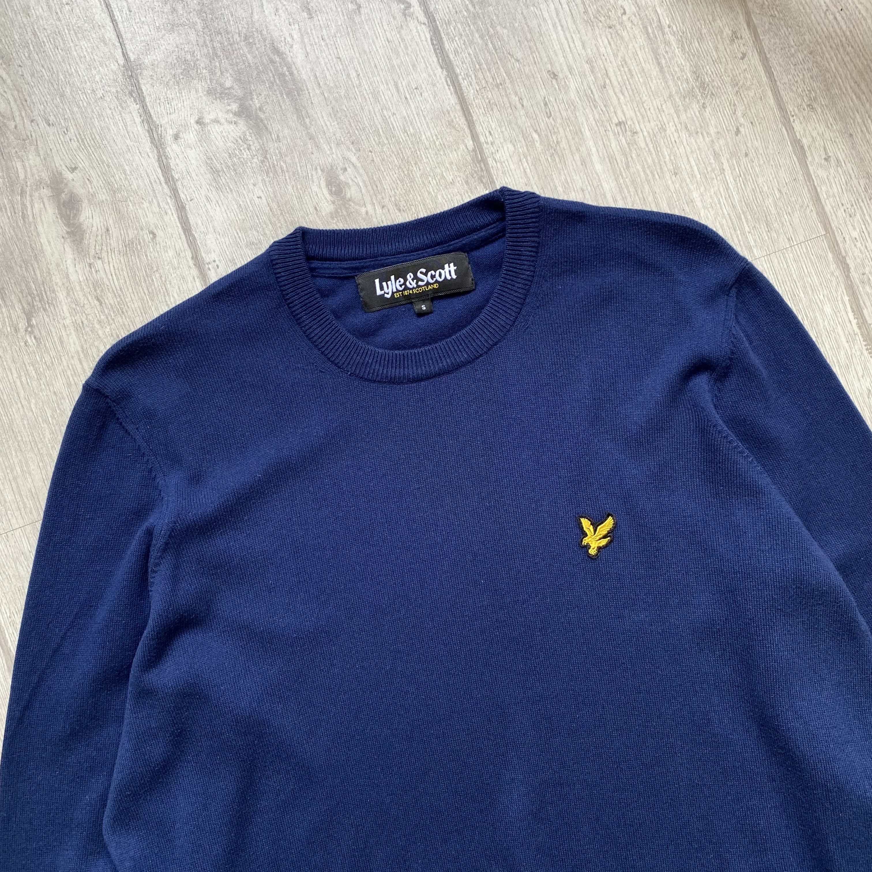 Polo Ralph Lauren 🔥 Lyle & Scott Basic Sweater Crewneck Mini Logo Casual polo Size US M / EU 48-50 / 2 - 2 Thumbnail