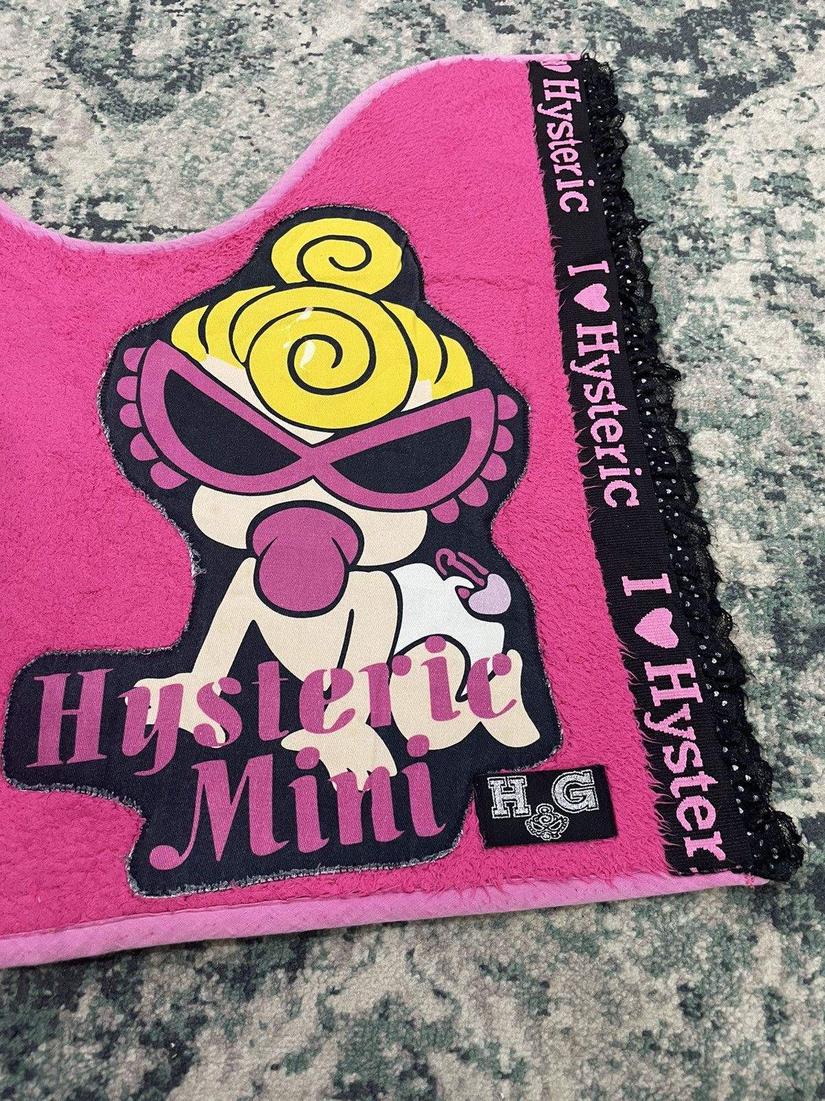 Hysteric Glamour Hysteric Mini I Love Hysteric By Hysteric Glamour Area Rug Size ONE SIZE - 4 Thumbnail
