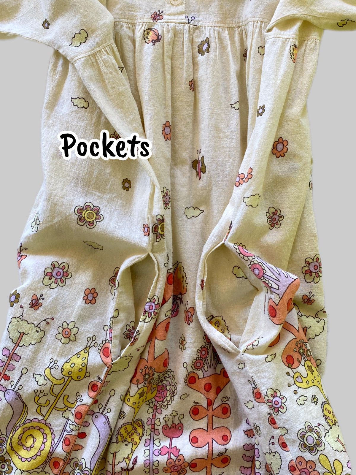 Tsumori Chisato SS1990 Bohemian Cute Dress by Tsumori Chisato Size M / US 6-8 / IT 42-44 - 7 Thumbnail