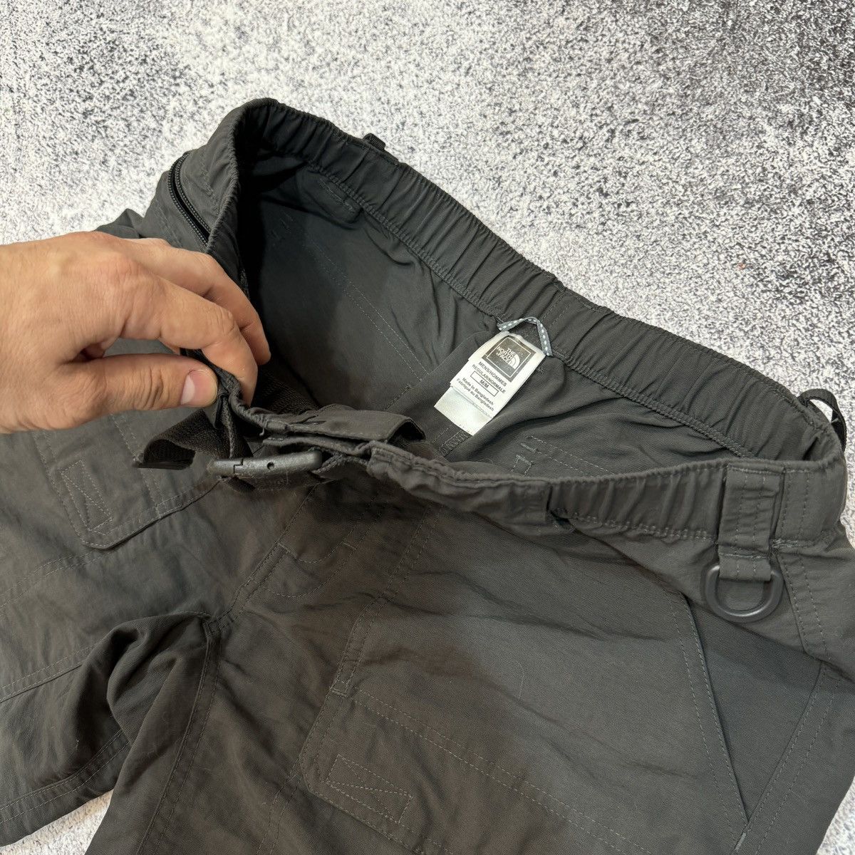 The North Face t150+t550 mens outdoor hiking pants M/32size