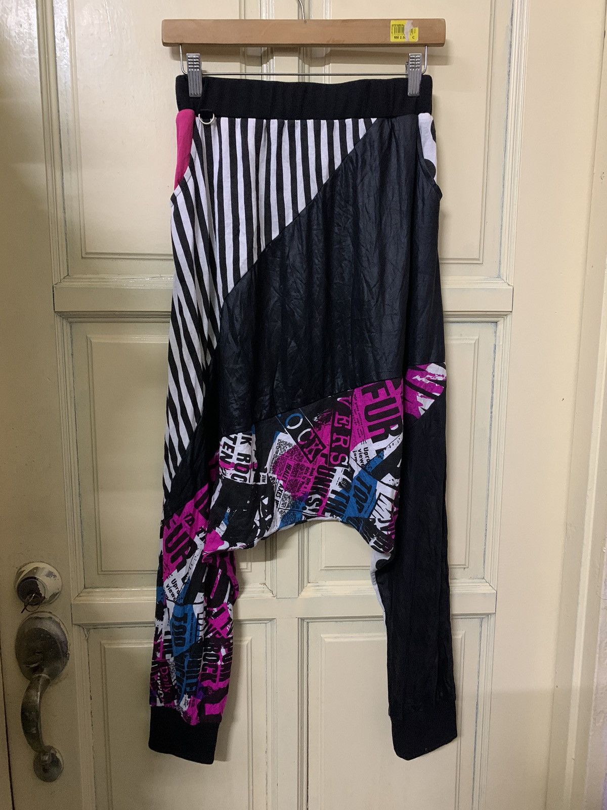 Super Lovers 💥Lover’s Rock Patchwork Harem Pant Size US 30 / EU 46 - 3 Thumbnail