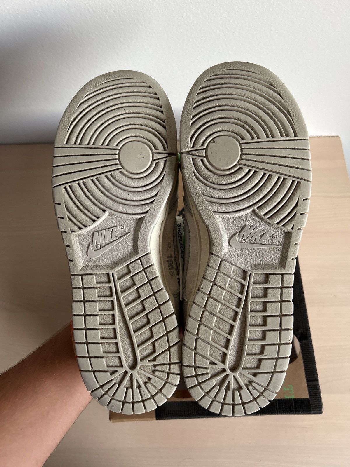 Nike × Off-White Off White - Dunk low LOT 26 Size US 9.5 / EU 42-43 - 5 Thumbnail