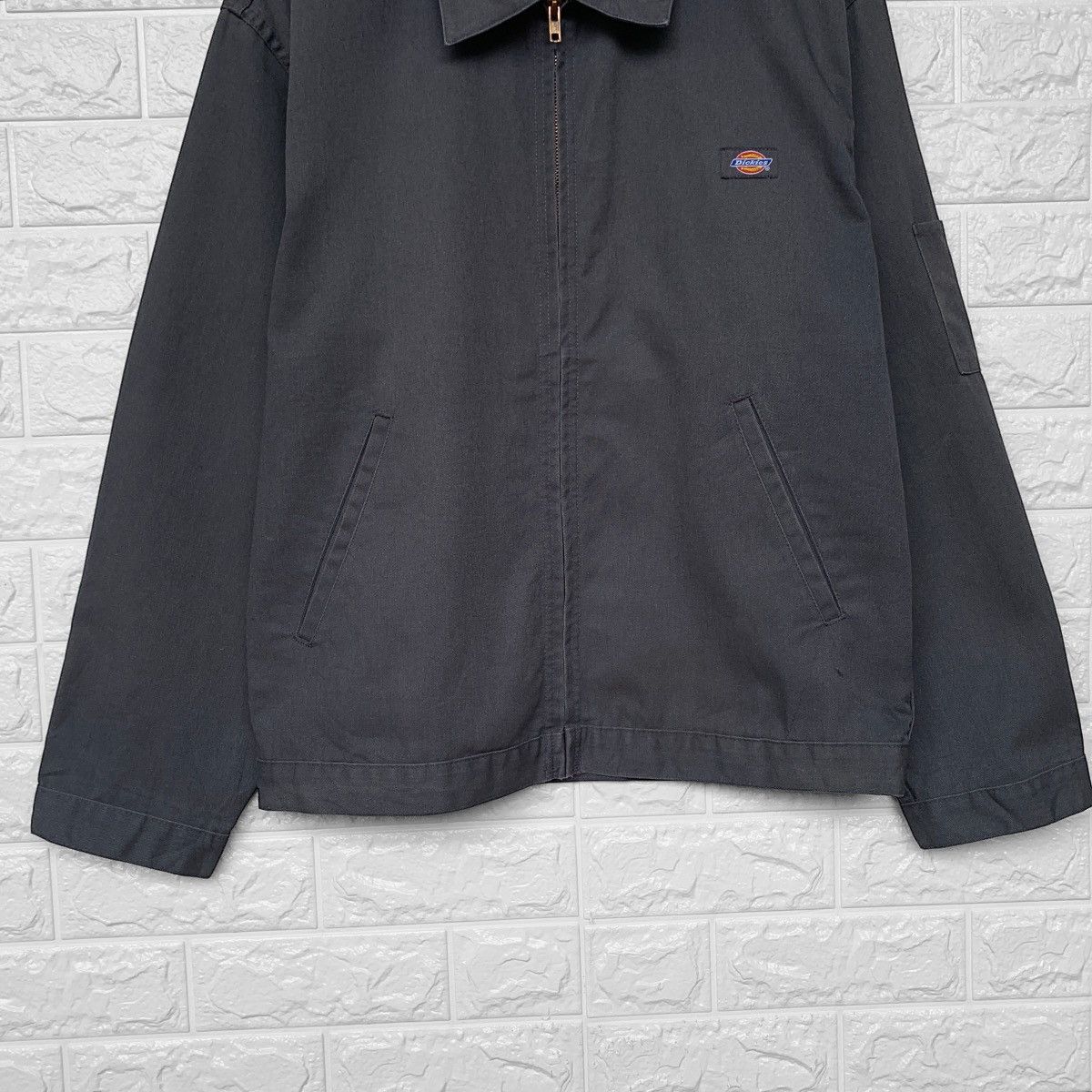Dickies Vintage Dickies Workwear Zipper Jacket Size US L / EU 52-54 / 3 - 7 Thumbnail