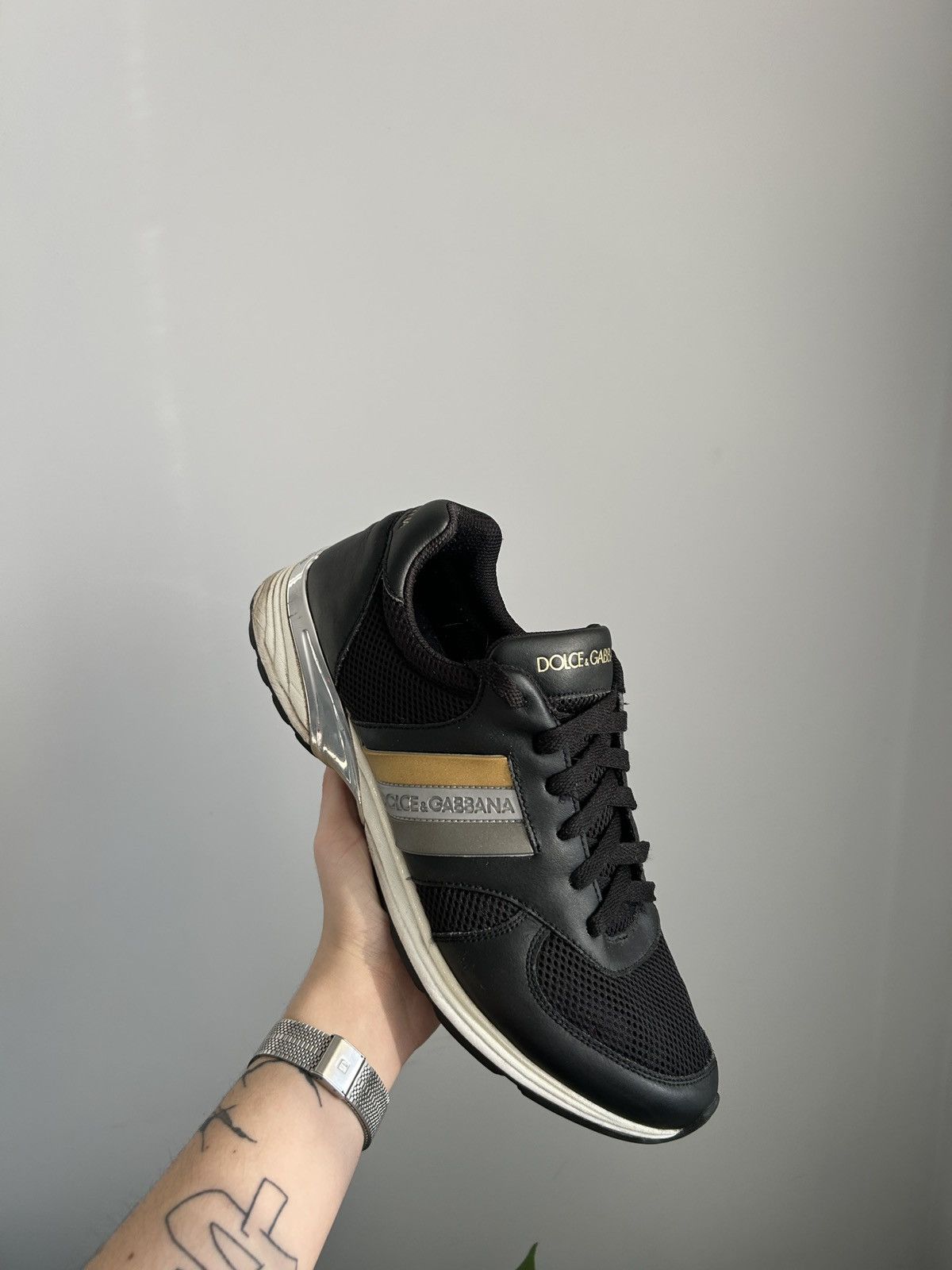 Dolce & Gabbana × Vintage Vintage Dolce Gabbana Sneakers Size US 9 / EU 42 - 2 Thumbnail
