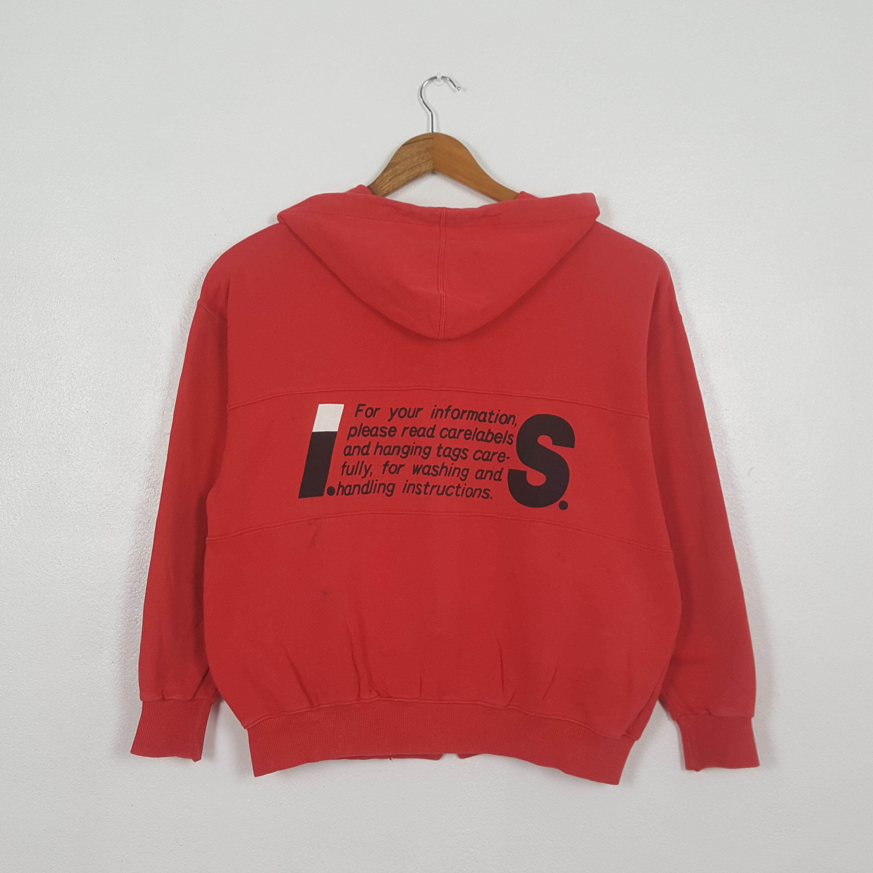 Issey Miyake Vintage Issey Miyake Japanese Designer Hoodie C307N19 Size US L / EU 52-54 / 3 - 1 Thumbnail