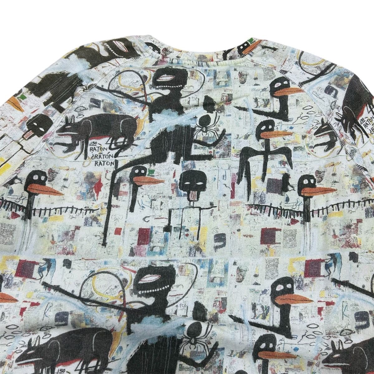 Eleven Paris Eleven Paris x Jean-Michel Basquiat Pop Art Sweatshirt Size US XS / EU 42 / 0 - 15 Thumbnail