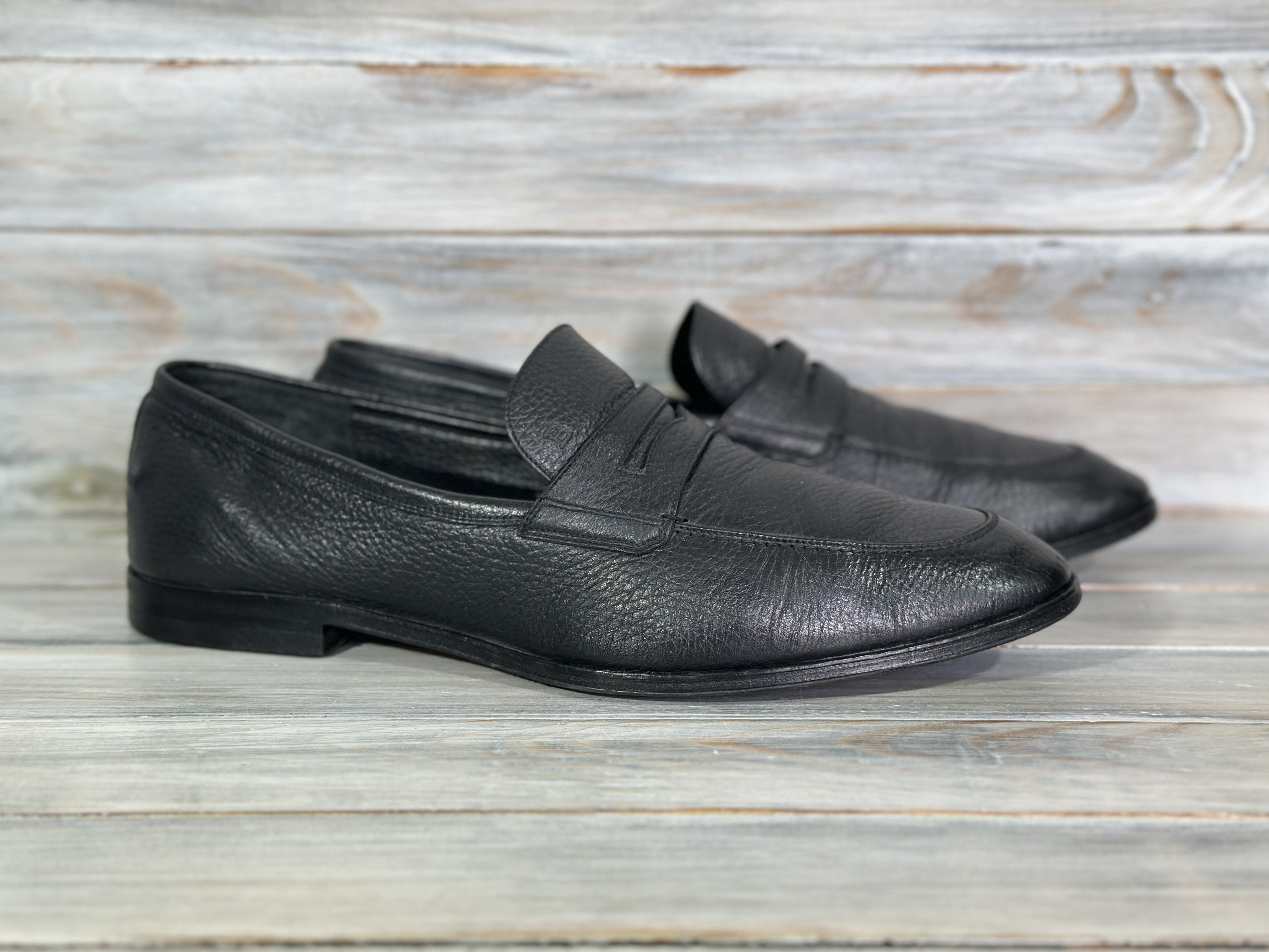 BALLY Pierre Opera Tuxedo Men’s 9.5 M Black Dress Woven Loafers Italy Made READ The Jackie Black Bit Dress Loafer Limited Edition Men Shoe  main image 4