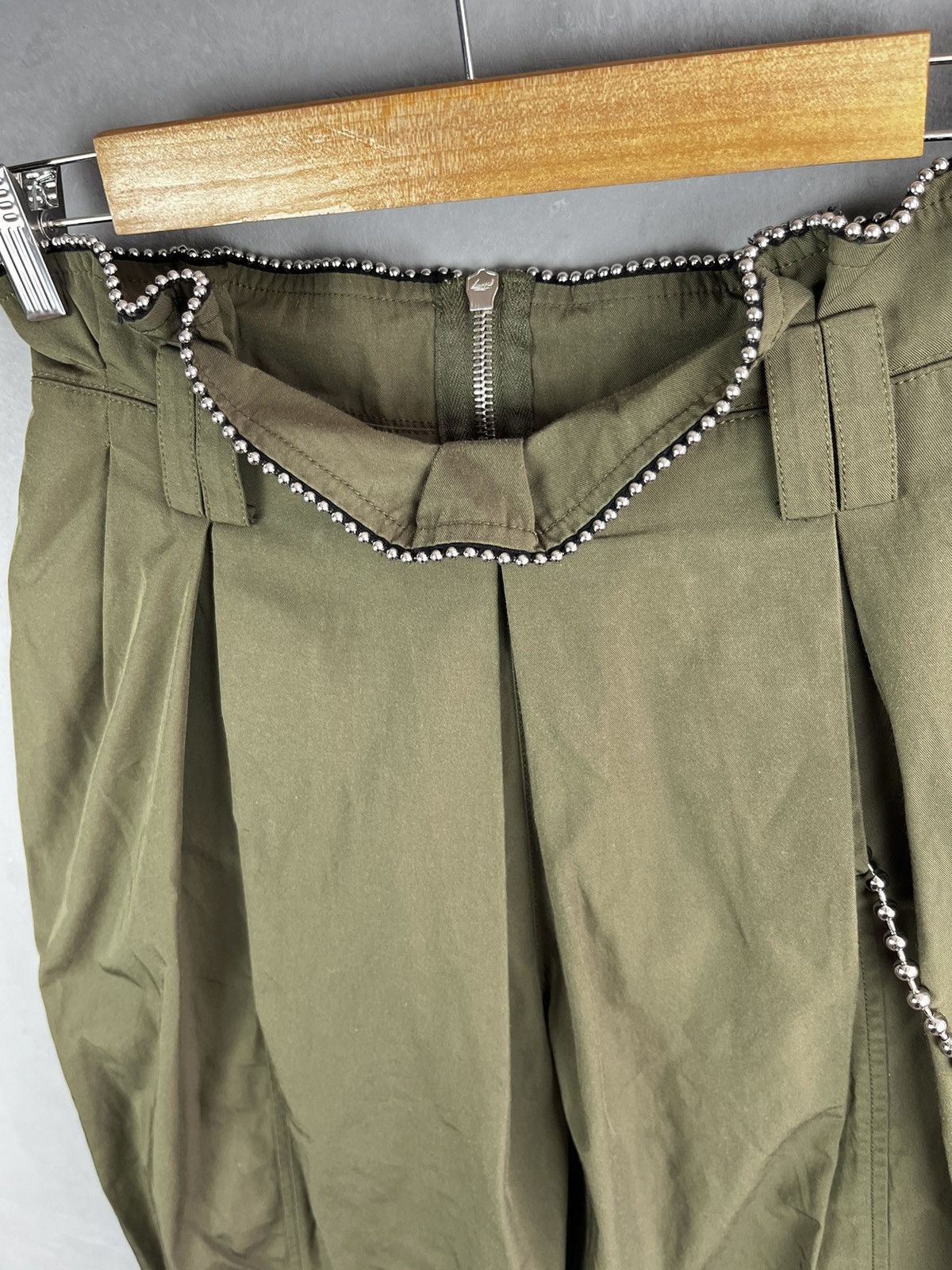 Alexander Wang × Other ALEXANDER WANG High Waisted Army Pants With Ballchain Size 26" / US 2 / IT 38 - 15 Thumbnail